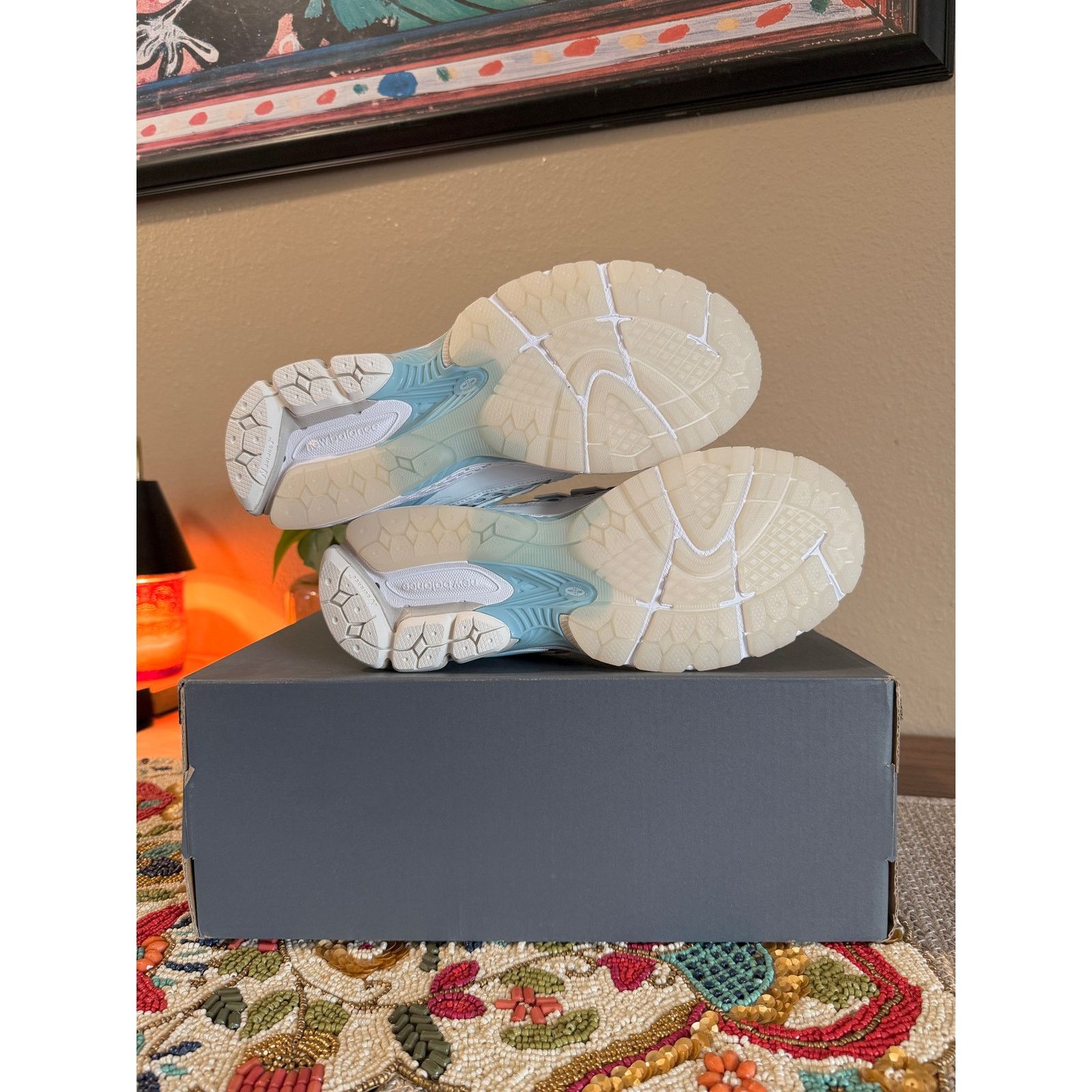New Balance New Balance 1906R White Blue Chrome Grey Matter 2002R Agate Size US 8 / EU 41 - 6 Thumbnail