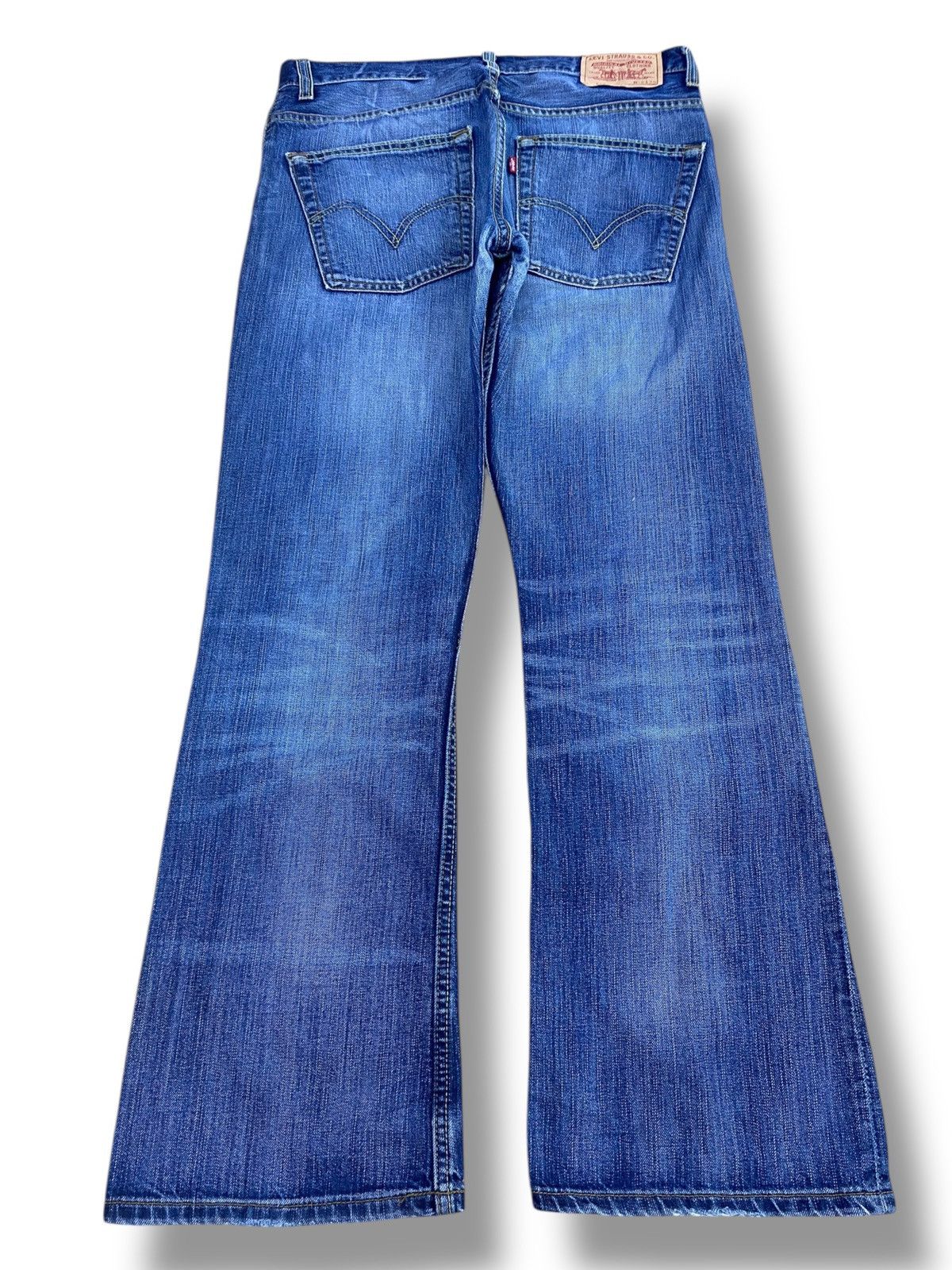 Levi's Levi’s Faded Blue Wash Style Bootcut Jeans Size US 33 - 3 Thumbnail