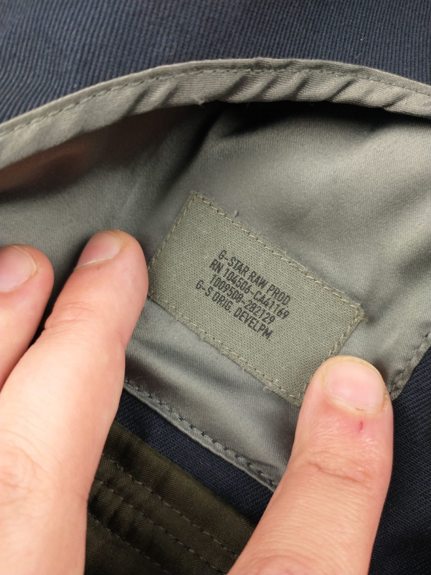 G-Star Stacked Pocket Blazer Constructed Size L Navy Size US L / EU 52-54 / 3 - 8 Thumbnail
