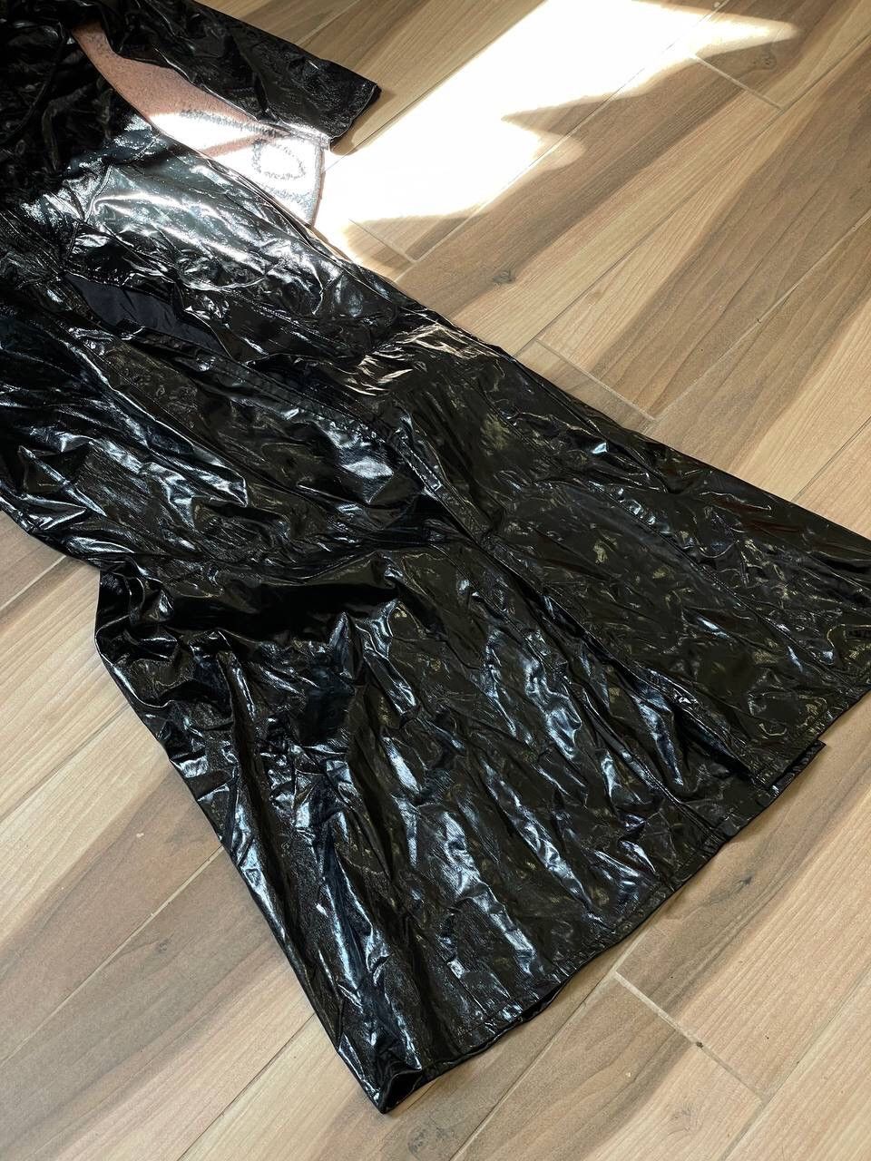Vintage Y2K Vintage 2003s Black Matrix Trench Coat Goth Long Size M / US 6-8 / IT 42-44 - 4 Thumbnail