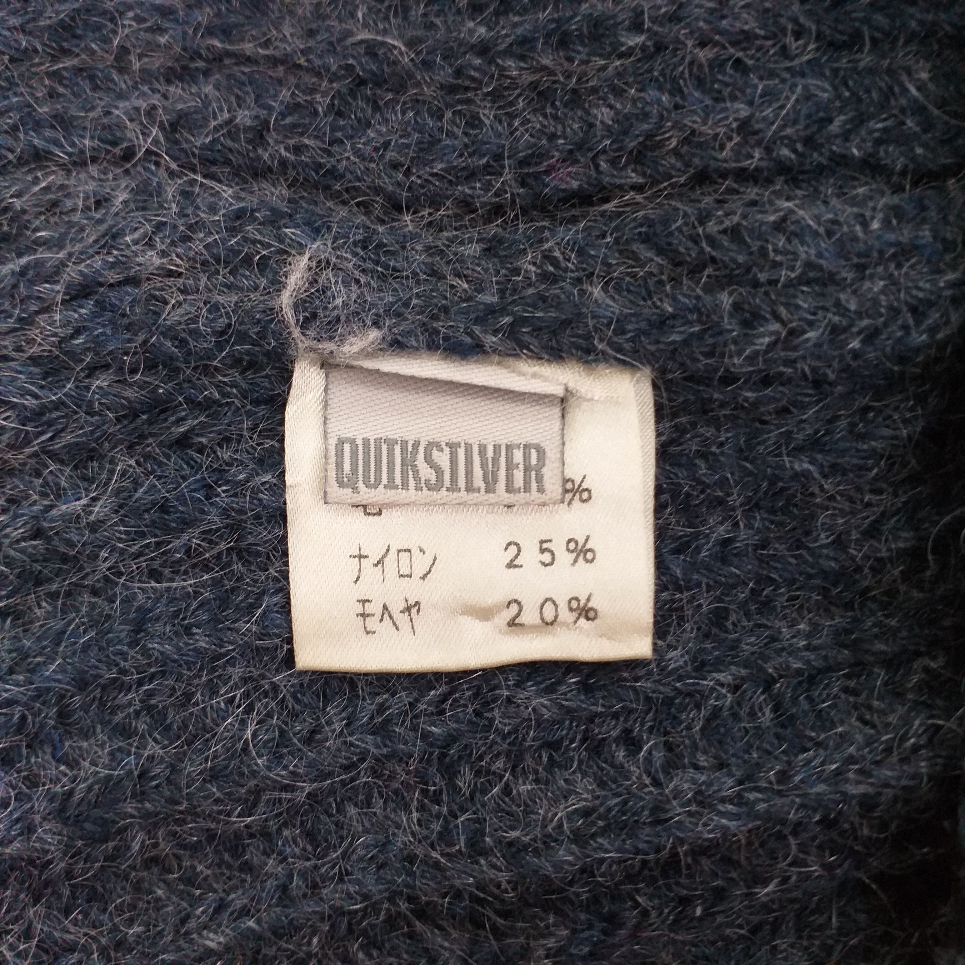 Japanese Brand Quiksilver Embroidery Plain Snow Cap Hat Beanie -BN107 Size ONE SIZE - 4 Thumbnail