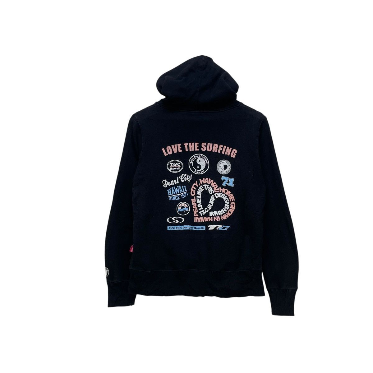Sun Surf 💥Vintage T and C Surf Designs Pullover Hooded Size US M / EU 48-50 / 2 - 1 Thumbnail