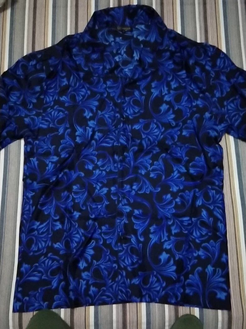 Other Versace Blue greek print series shirt Size US S / EU 44-46 / 1 - 2 Thumbnail