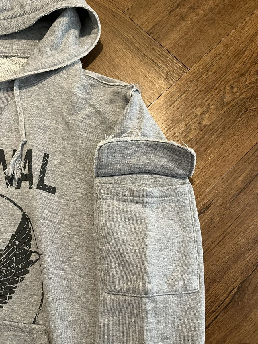 Japanese Brand Distressed Graphic Hoodie – ‘Original’ Wings, Grunge Style Size US M / EU 48-50 / 2 - 7 Thumbnail