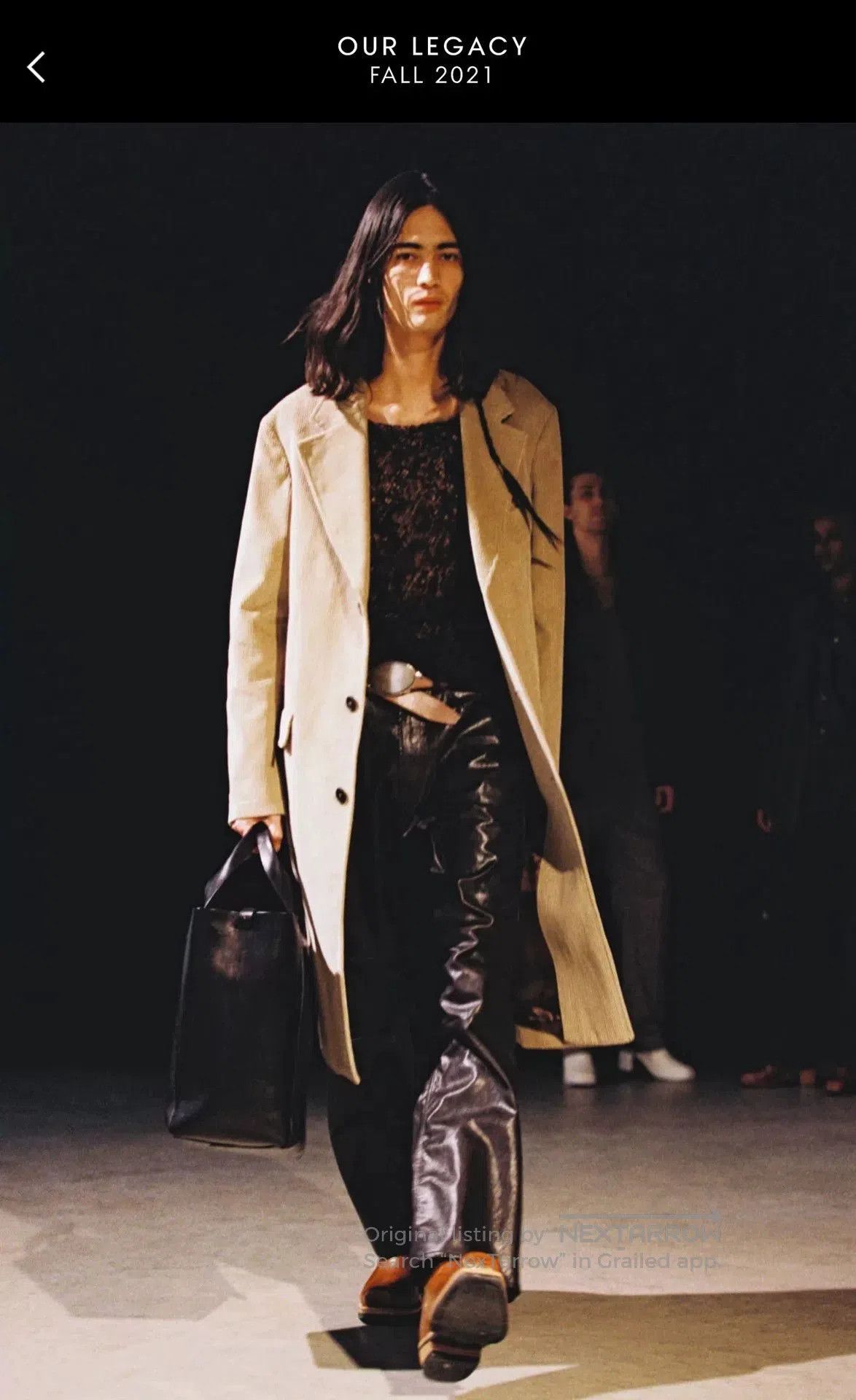 Our Legacy Our Legacy Third Cut Leather Pants. Size US 31 - 7 Thumbnail