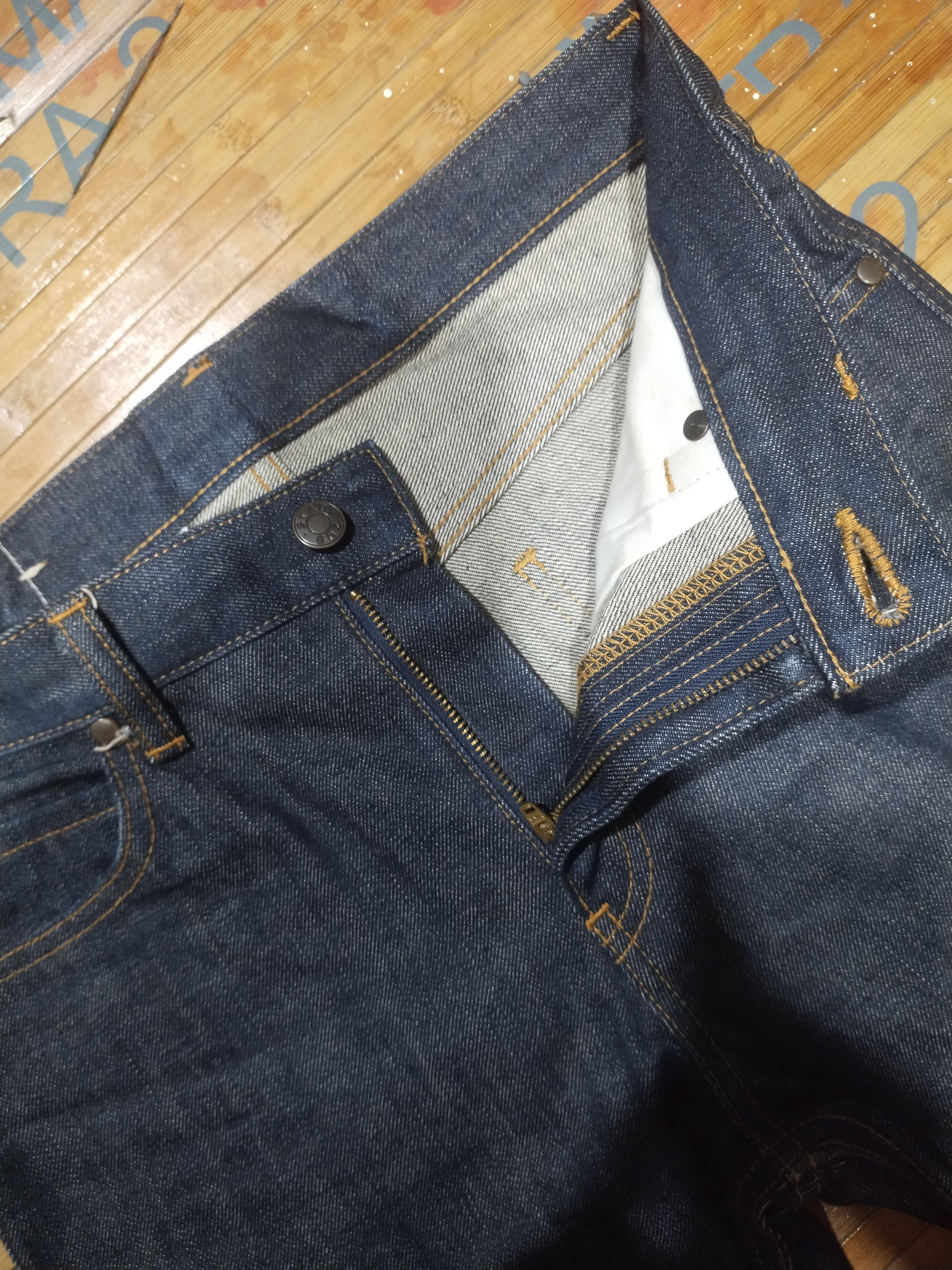 Indigo × Japanese Brand × Vintage Stabilizer gNZ Regular Fit Sz 30" Size US 30 / EU 46 - 13 Thumbnail