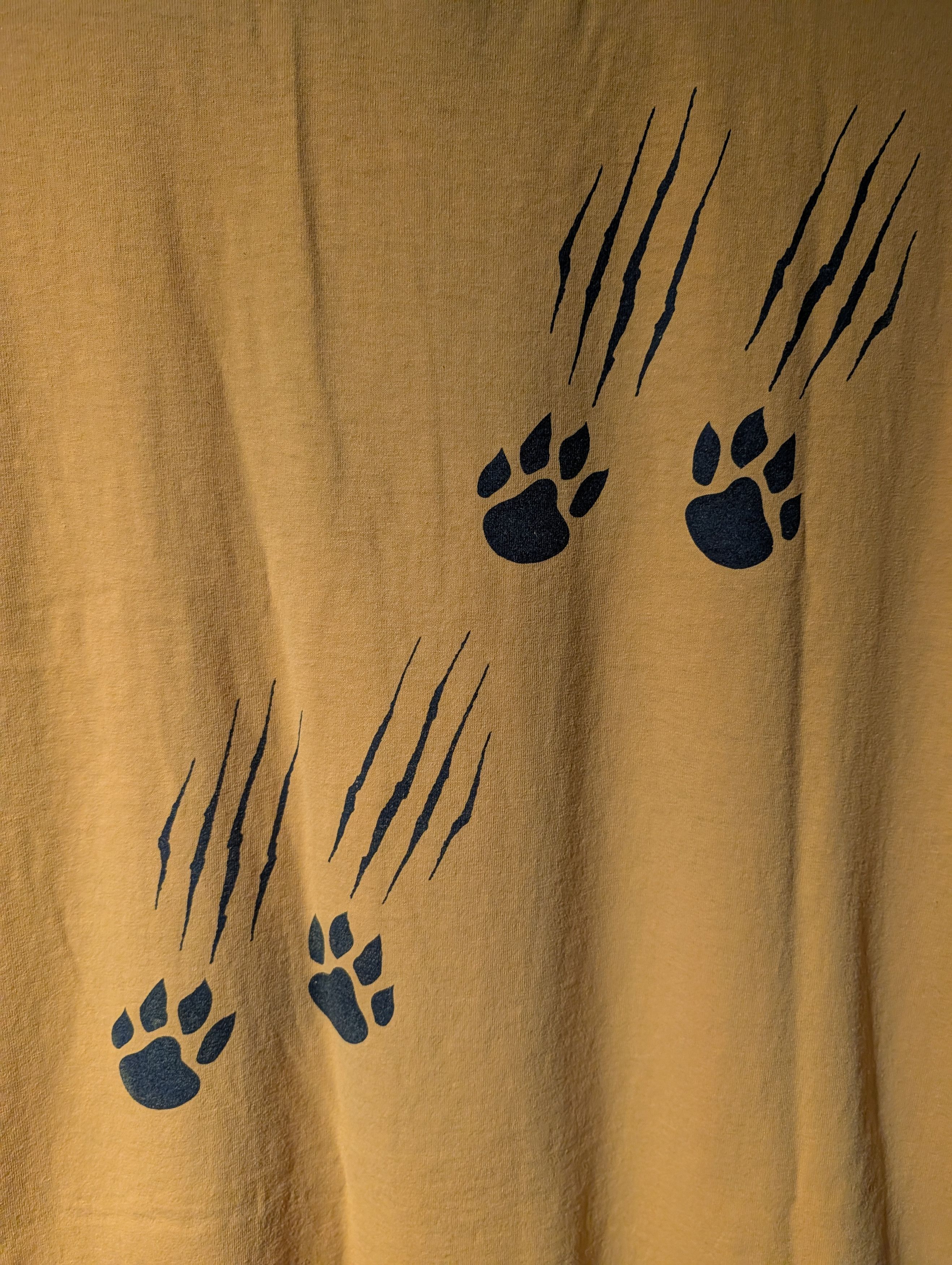 Hanes Vintage 90s Panther Valley School District High T-Shirt Size US XL / EU 56 / 4 - 5 Thumbnail