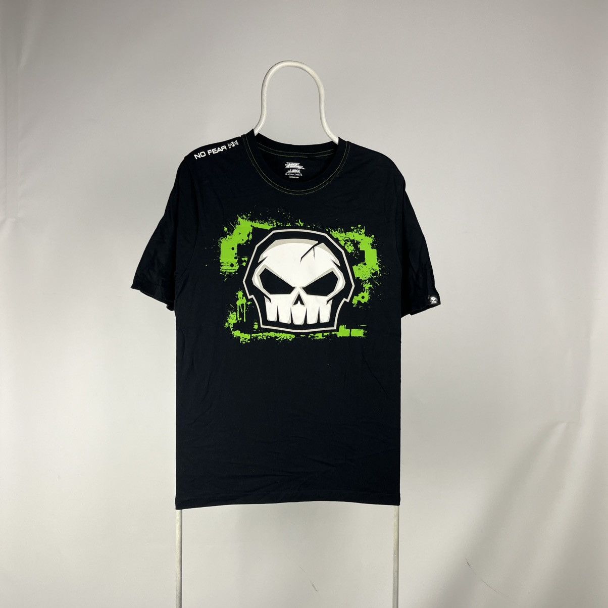 No Fear No fear Skull logo Tshirt Size US L / EU 52-54 / 3 - 1 Thumbnail