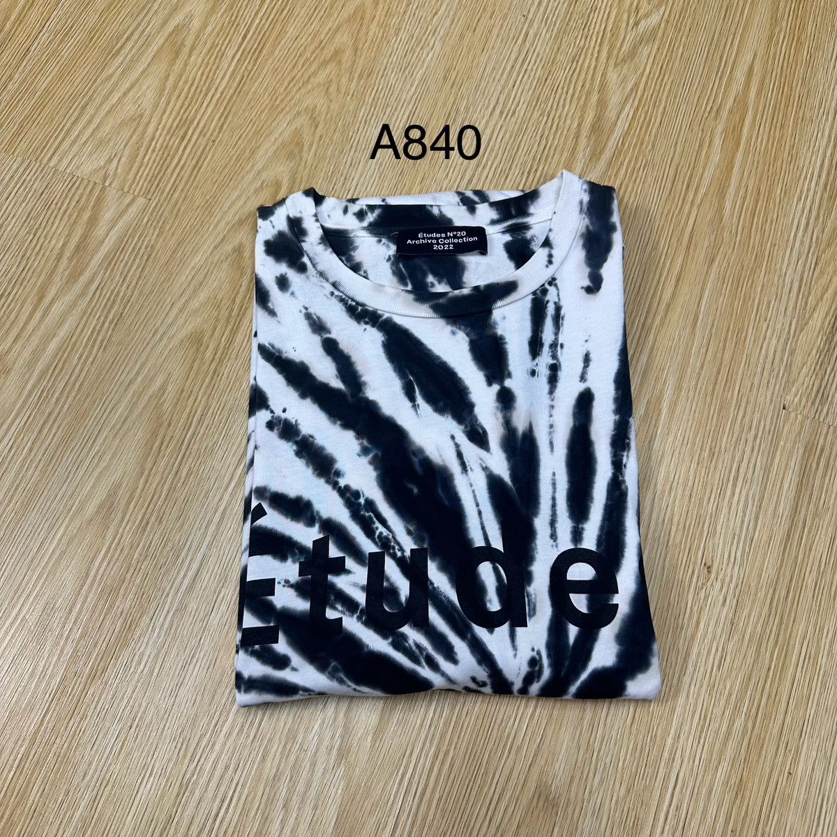 Etudes Etudes N20 Archive Collection 2022 Tye Dye Tshirt A840 Size US M / EU 48-50 / 2 - 10 Thumbnail