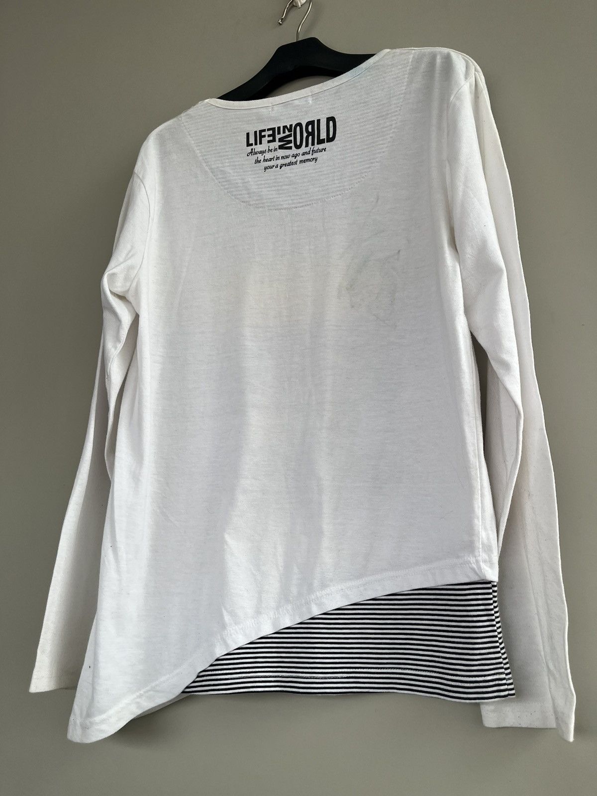 14th Addiction × KMRii × Yasuyuki Ishii BEAUMERE MAGAZINE GIRL DOUBLE LAYER SEDITIONARIES PUNK STYLE Size US M / EU 48-50 / 2 - 5 Thumbnail