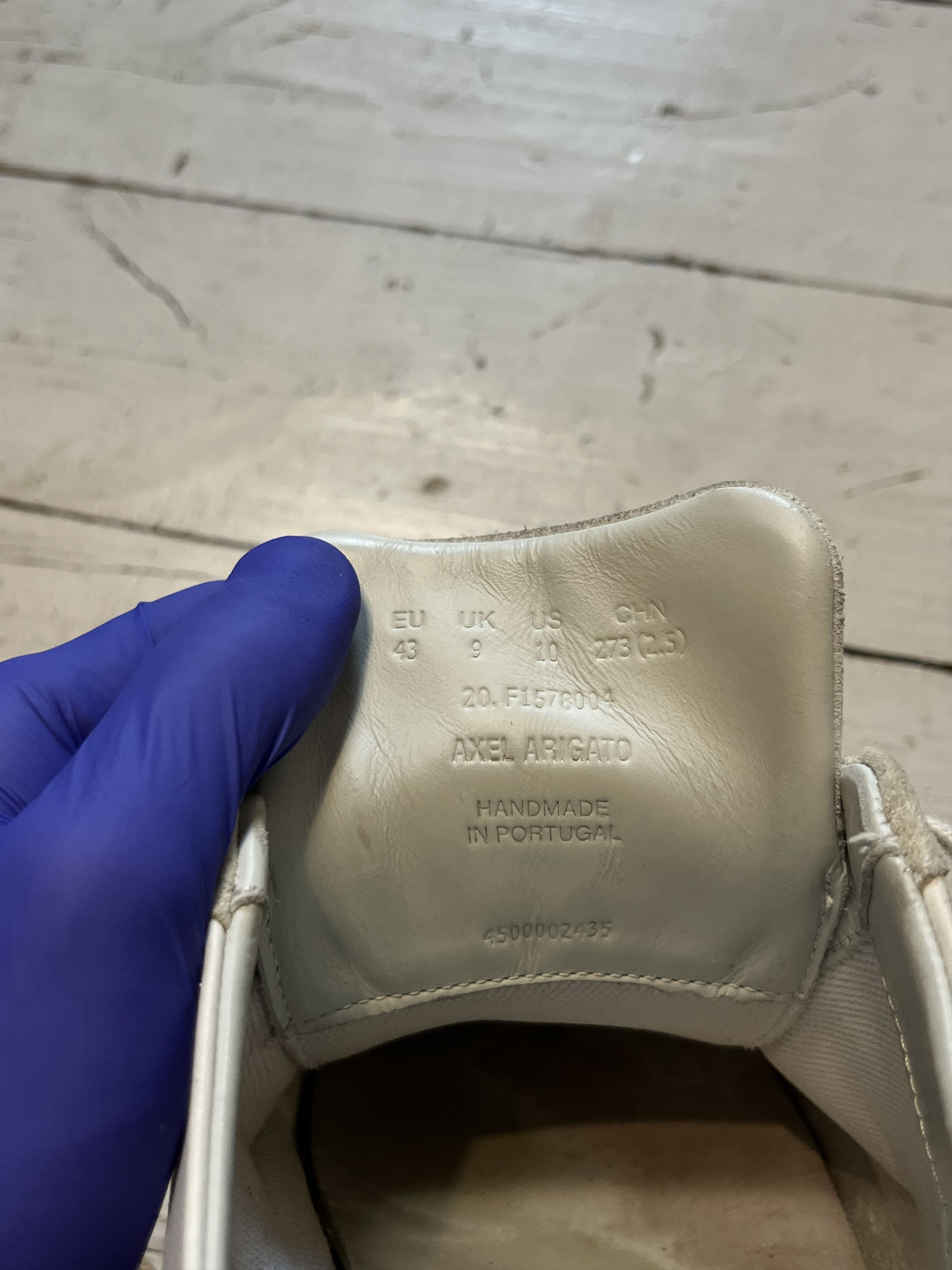 Axel Arigato GAT BW Sport White Leather Shoes Vintage Maison Margiela Size US 10 / EU 43 - 8 Thumbnail