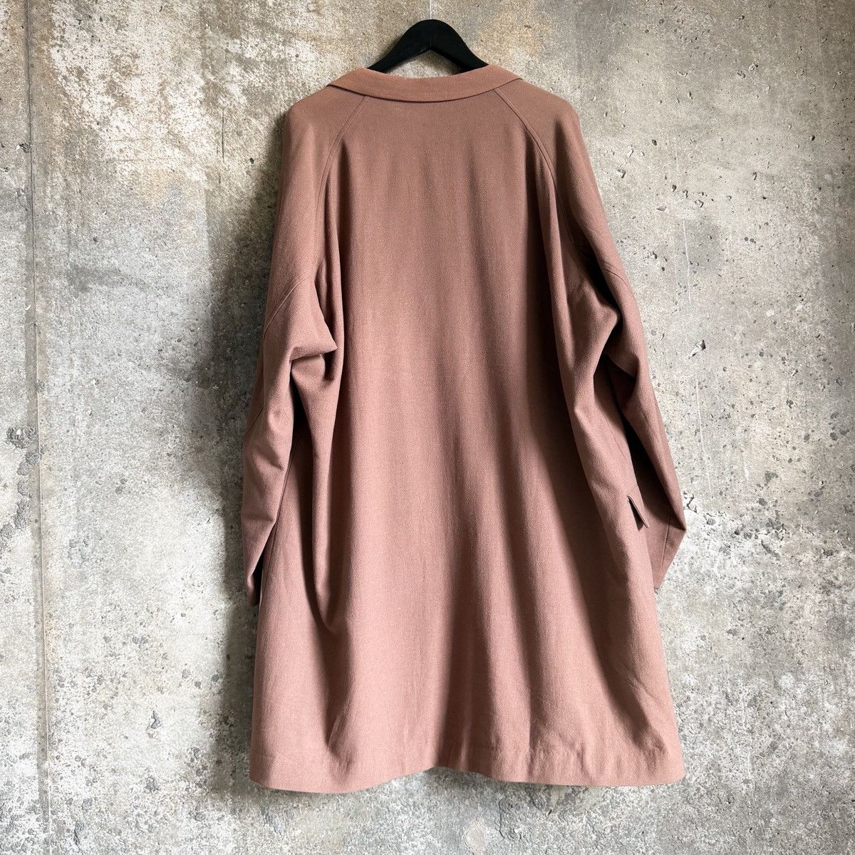 Yohji Yamamoto Yohji Yamamoto Pour Homme RUNWAY AW17 Discharge Wool Coat Size US XL / EU 56 / 4 - 5 Thumbnail