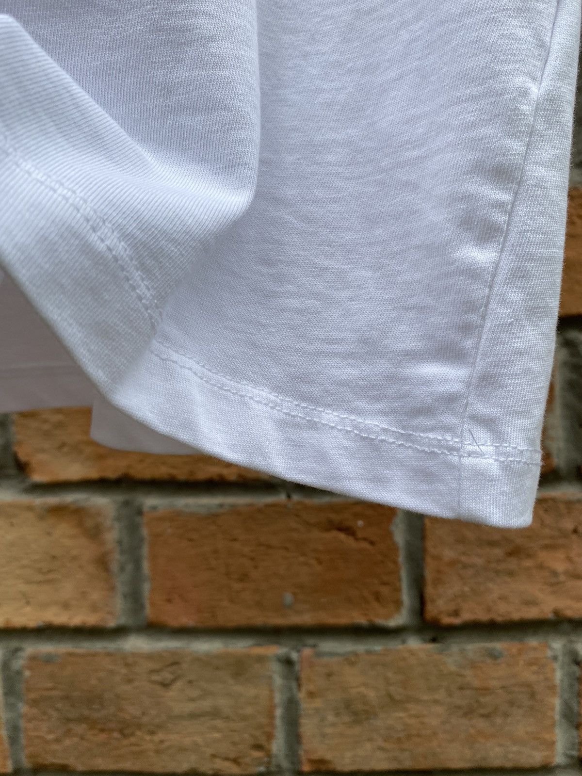 Stella McCartney STELL / MCCARTNEY White Shirt with Elephant Face Print Size US M / EU 48-50 / 2 - 7 Thumbnail