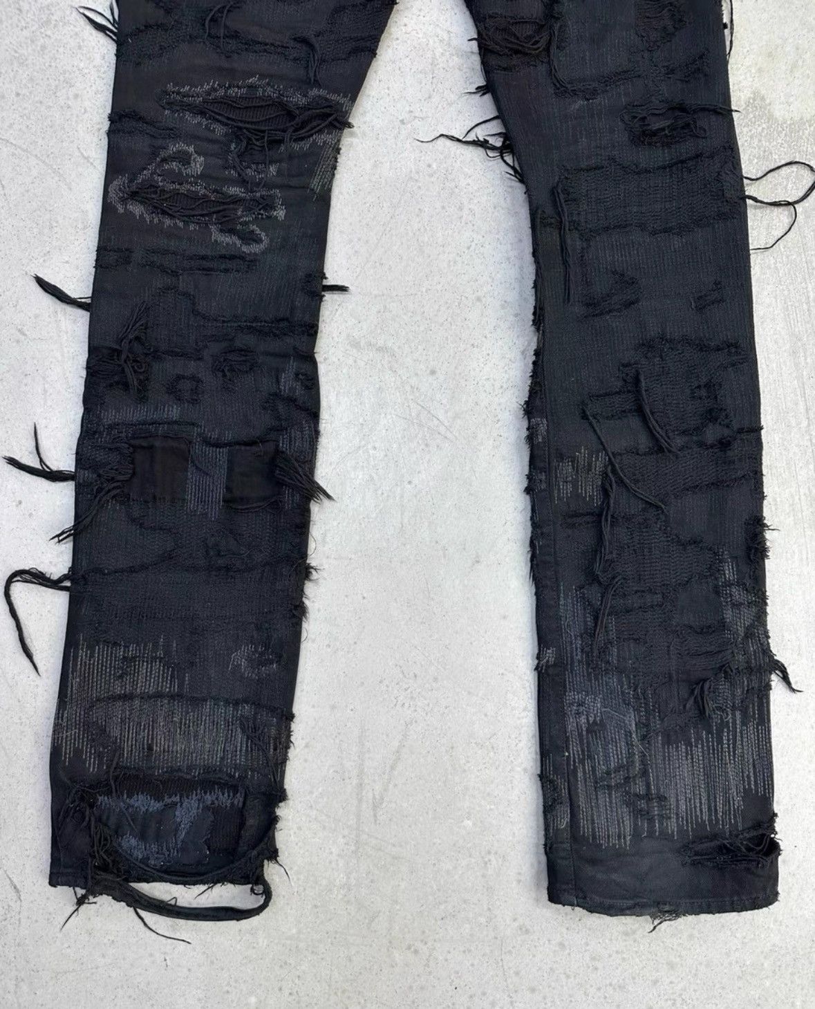 Undercover Undercover 85 Jeans AW05 Black Men 3 Size US 32 / EU 48 - 6 Thumbnail