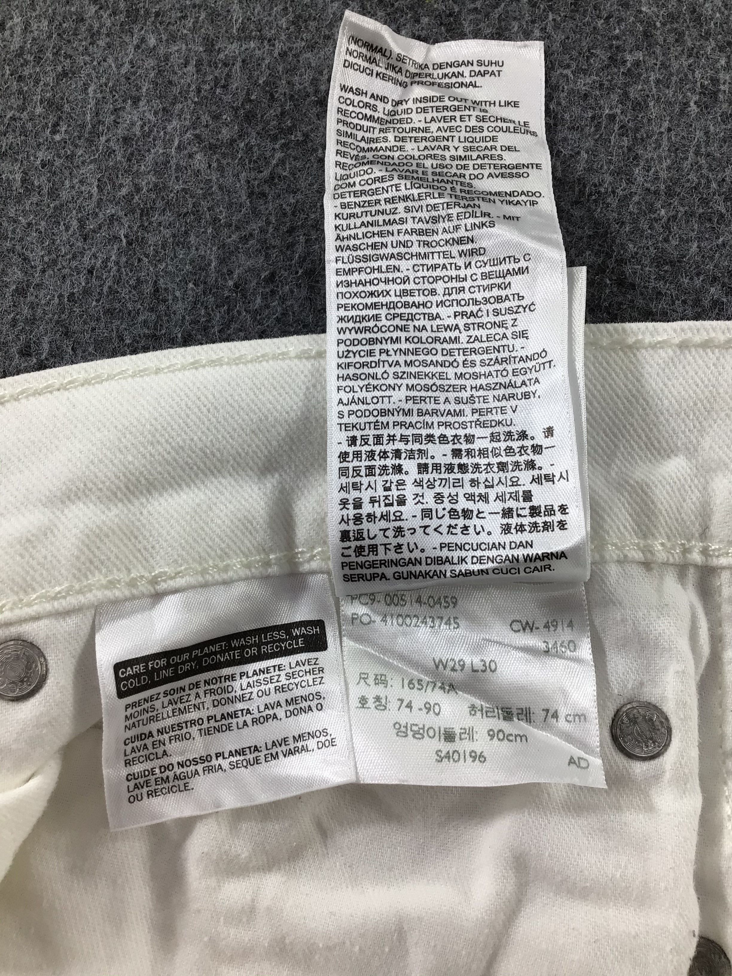 Levi's Vintage Light Wash Levis 514 Jeans-J752 Size US 31 - 11 Thumbnail
