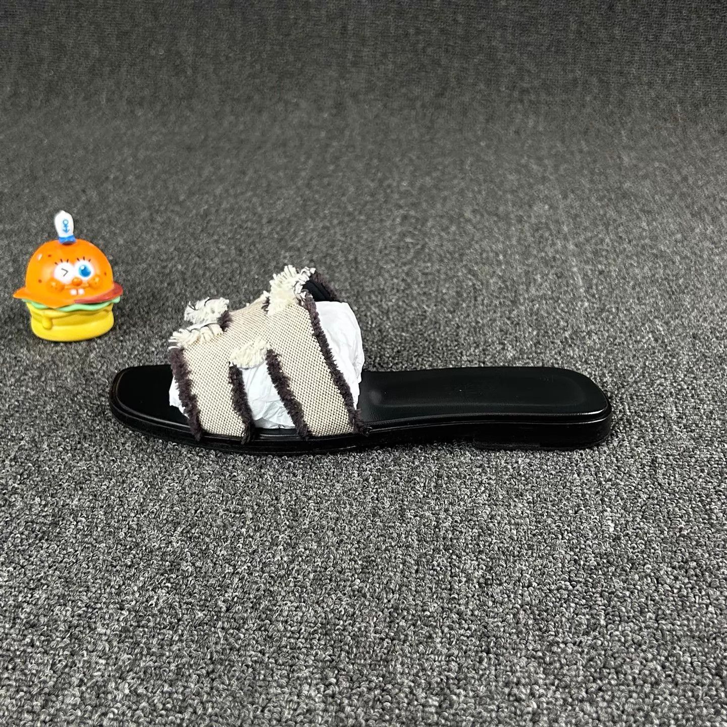 Hermes Hermes Distressed Frayed H Sandal 36 Size US 5.5 / IT 35.5 - 3 Thumbnail