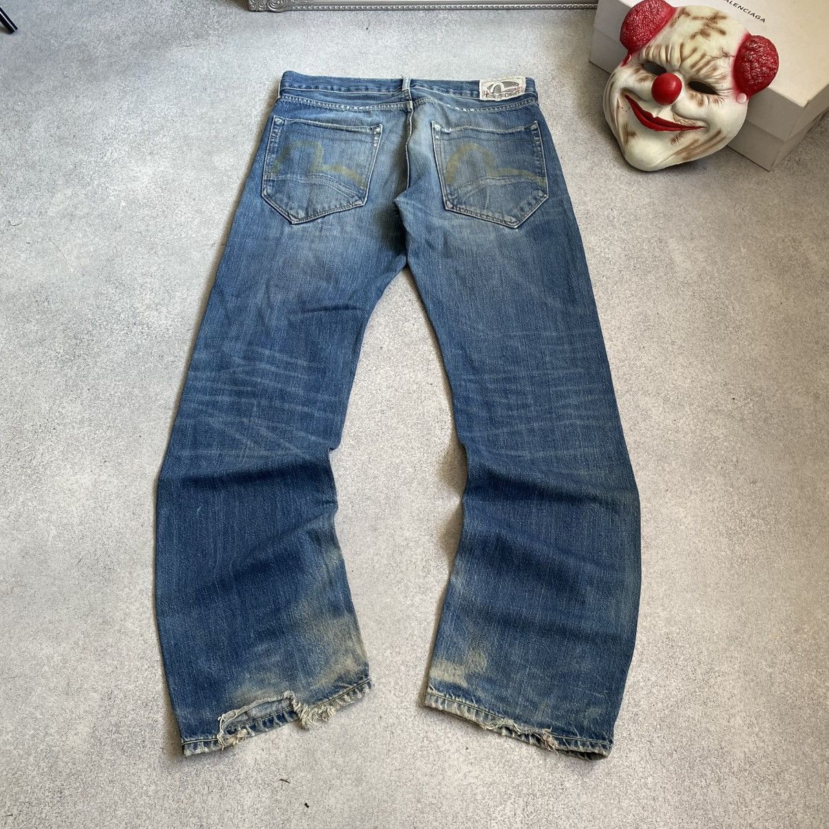 Evisu × Puma Vintage y2k Baggy Evisu Puma Jeans Faded Size US 32 / EU 48 - 6 Thumbnail