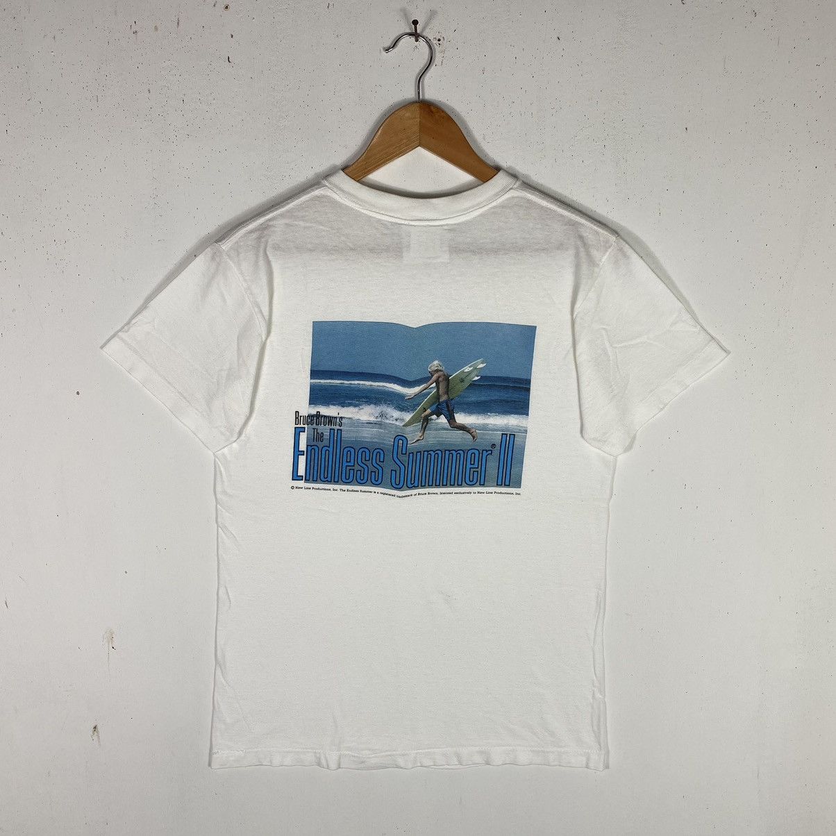 Vintage VINTAGE 90's THE ENDLESS SUMMER 2 MOVIE BY BRUCE BROWN TEE Size US M / EU 48-50 / 2 - 2 Thumbnail