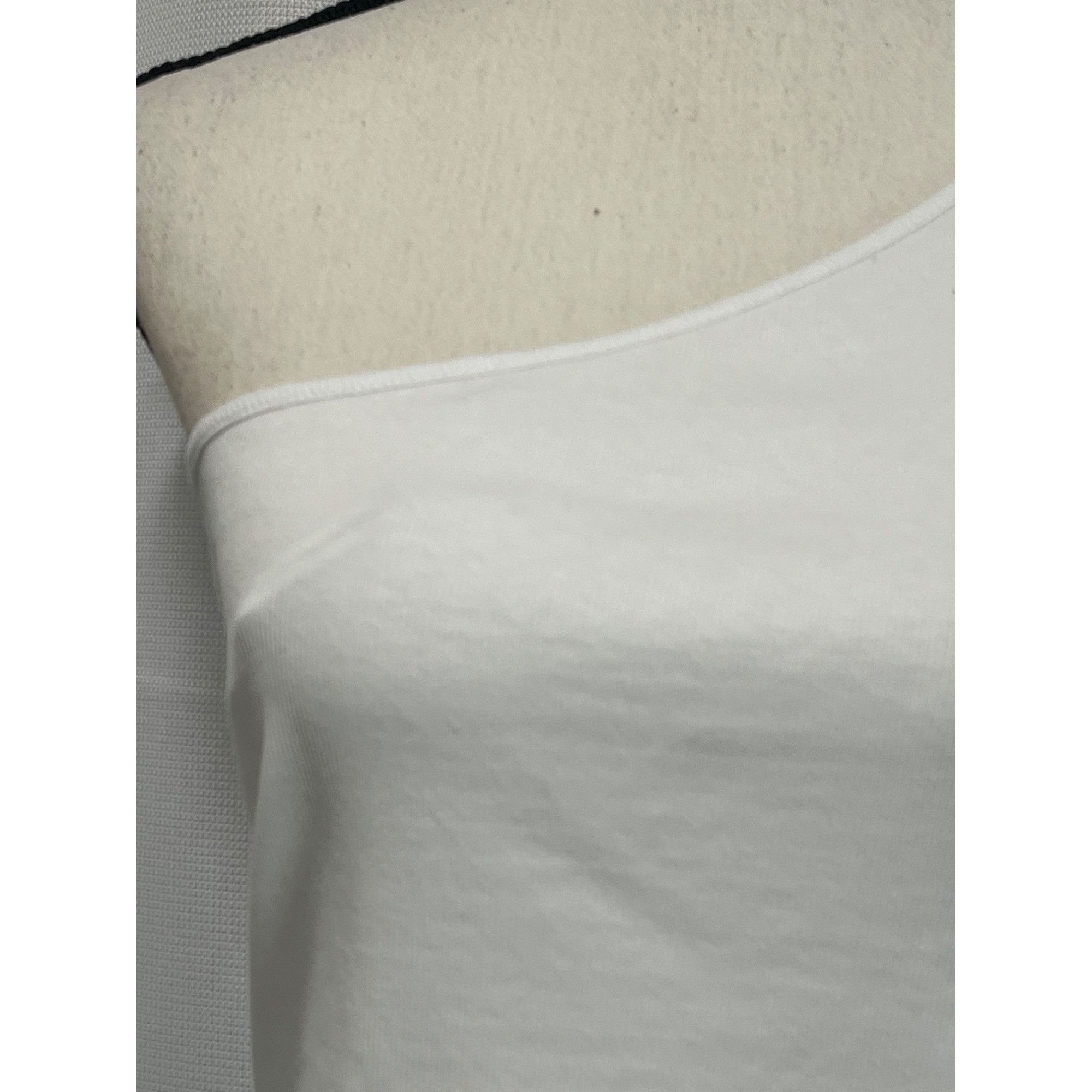 Madewell Madewell women’s Supima Rib One-Shoulder Tank Top, white, XL Size XL / US 12-14 / IT 48-50 - 10 Thumbnail