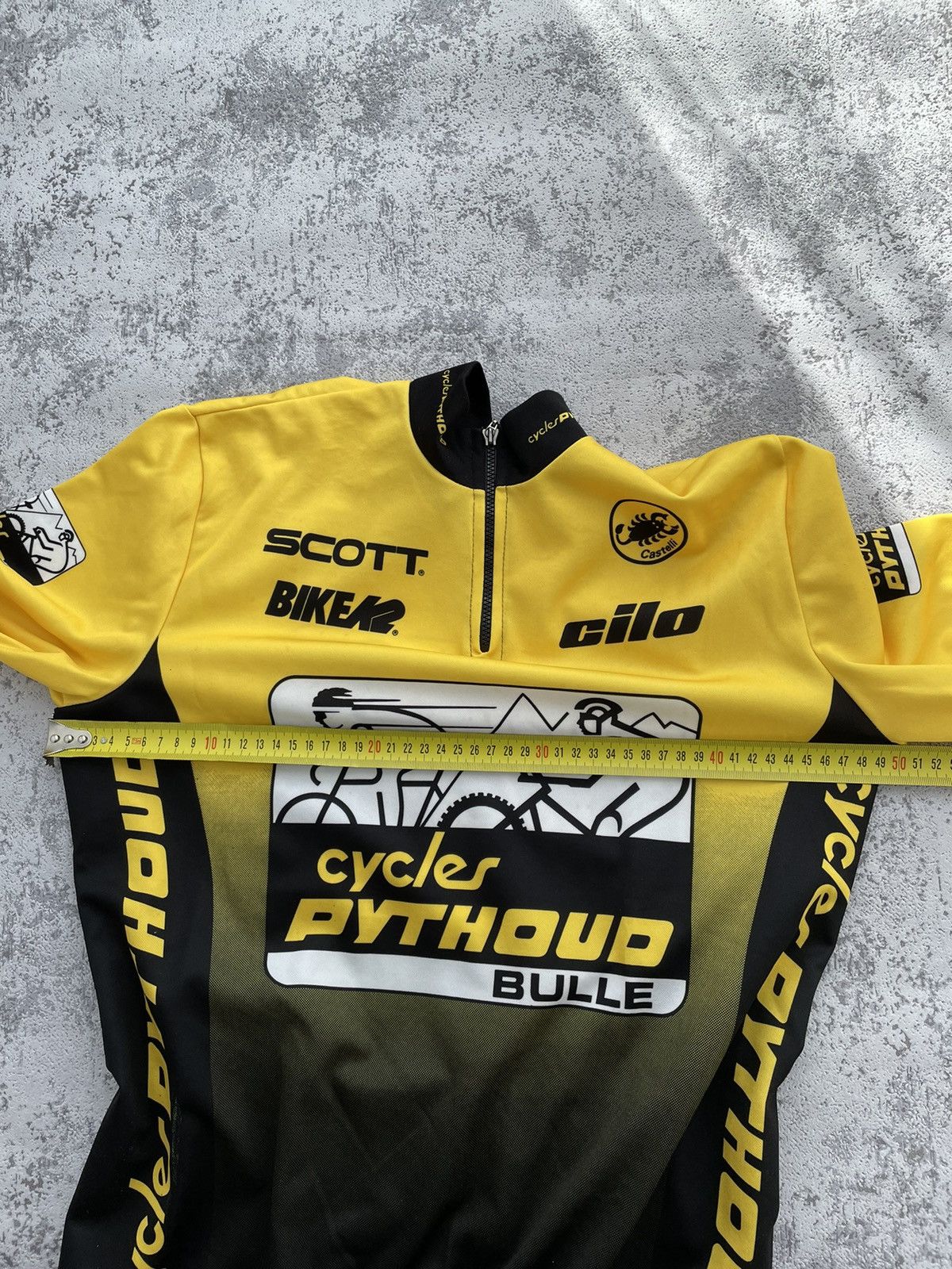 Vintage Rare Castelli Vintage Scott Biker Cycler Pythoud Jersey Size US M / EU 48-50 / 2 - 10 Thumbnail