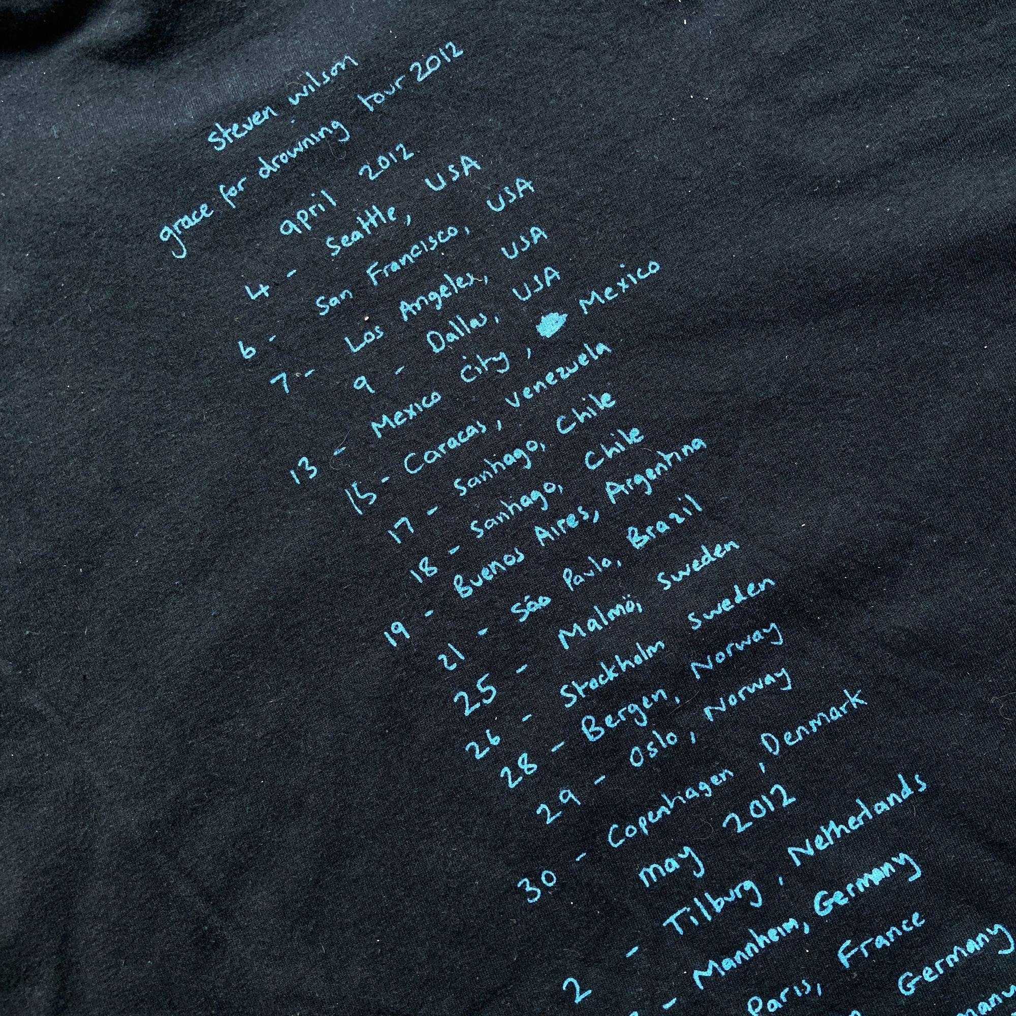 Other 2012 STEVEN WILSON, GRACE FOR DROWNING WORLD TOUR, STARWORLD Size US XXL / EU 58 / 5 - 8 Thumbnail