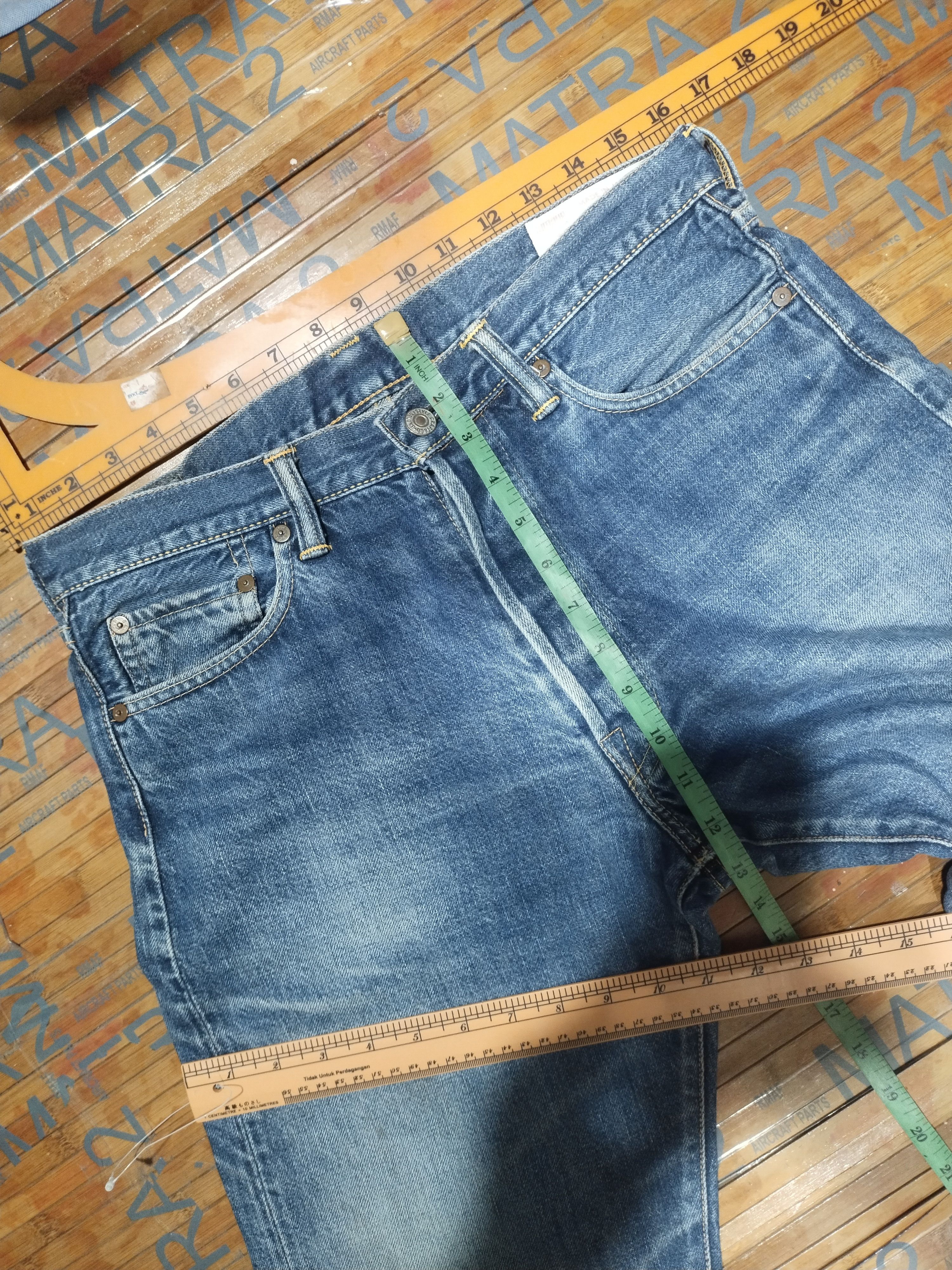 Japanese Brand × Vintage Evisu Yamane Size US 33 - 5 Thumbnail