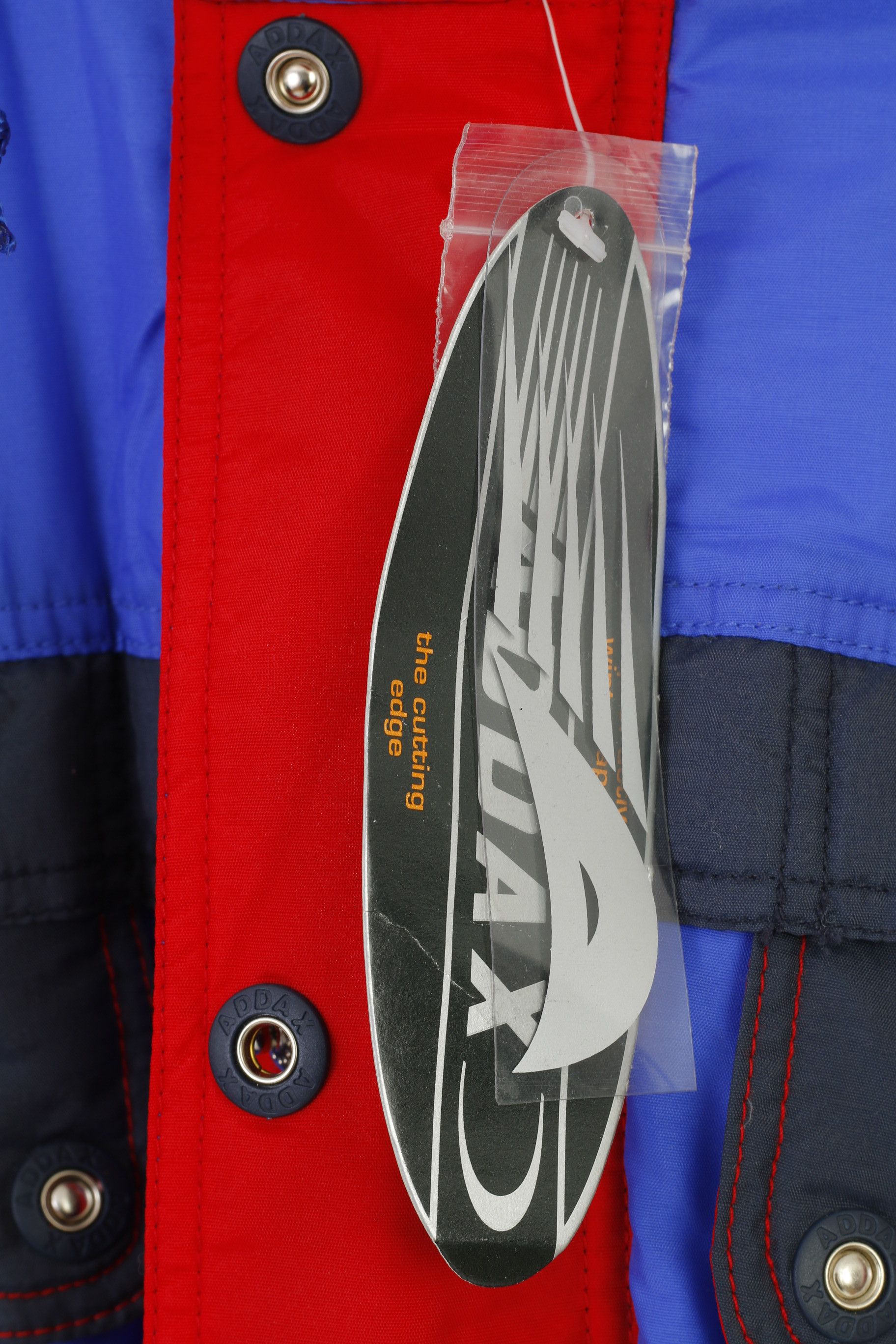 Vintage NEW Addax Men L Ski Suit Full Zipper Blue Belt Padded 0769 Size US 34 / EU 50 - 7 Thumbnail