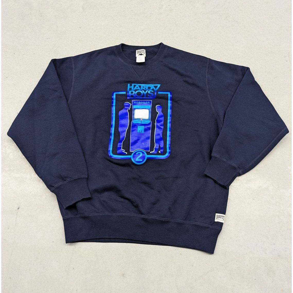 Vintage Hardy Boys Robo War 2 promo crewneck sweater