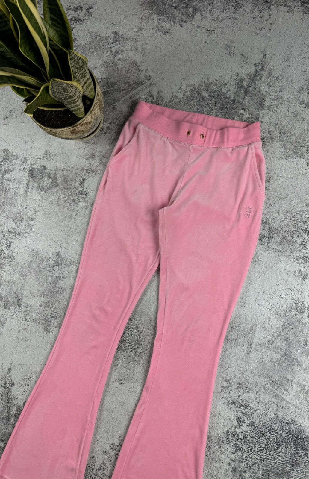 Juicy Couture × Vintage Juicy Couture Velour Sport Track Suit Sweatpants Zip Hoodie Size M / US 6-8 / IT 42-44 - 16 Thumbnail
