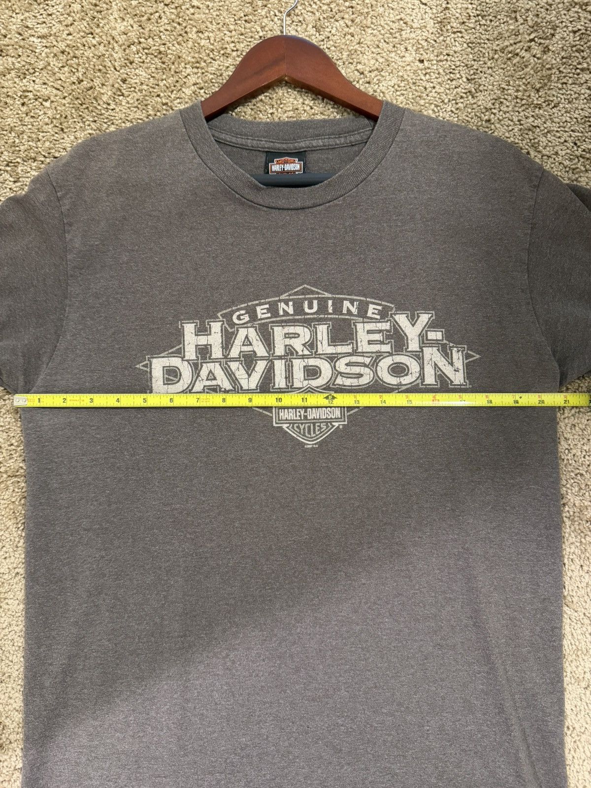 Harley Davidson Brown Harley Davidson Orlando T-Shirt Size US L / EU 52-54 / 3 - 3 Thumbnail