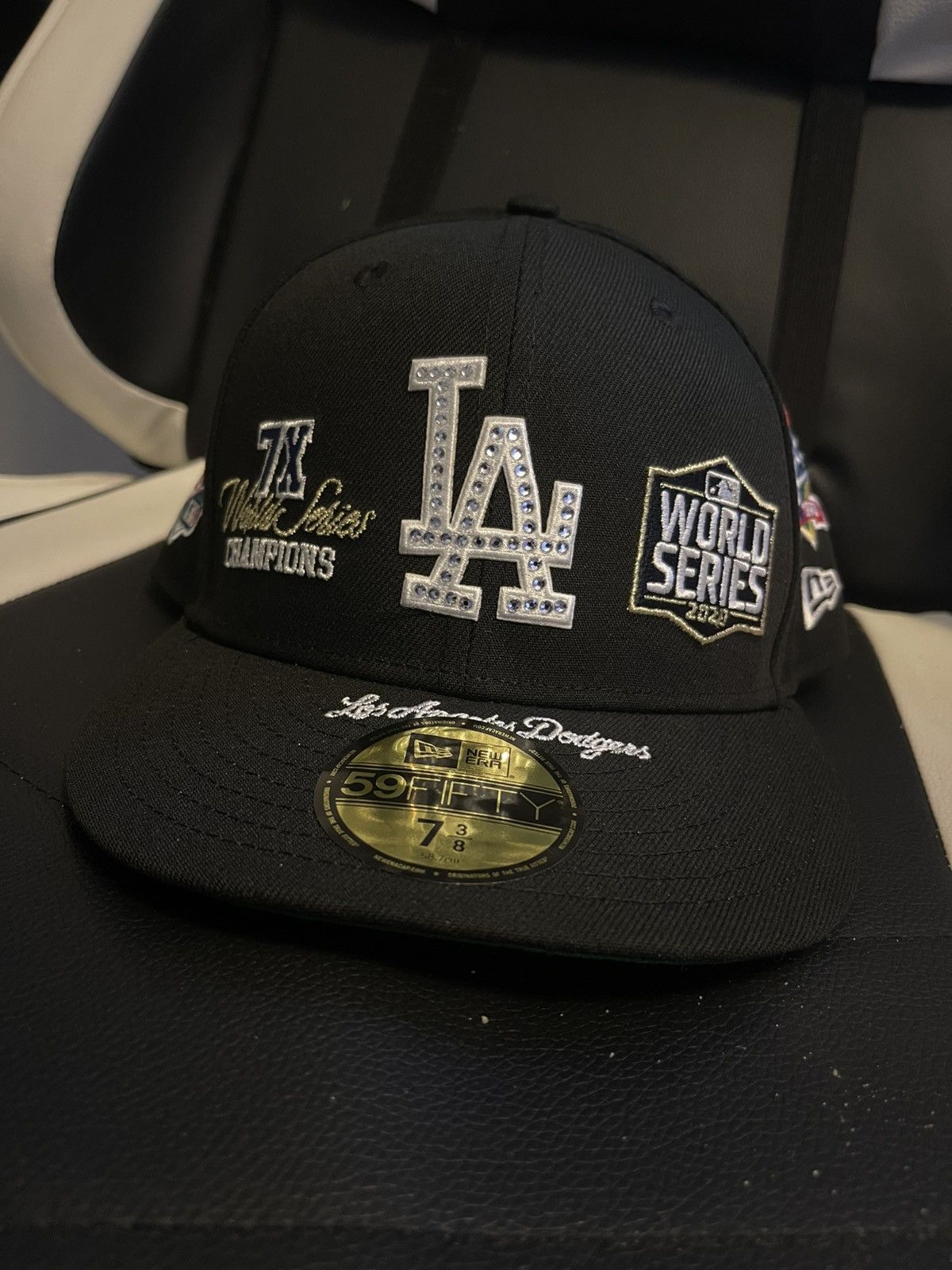 New Era NEW ERA 59FIFTY LOS ANGELES DODGERS WORLD SERIES PATCHES Size ONE SIZE - 1 Thumbnail