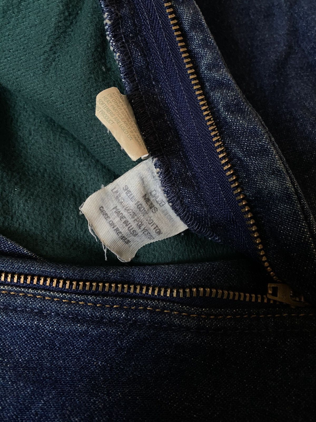 Lee × Vintage Vintage Lee Warm Carpenter Pants Work Carhartt Street Style Size US 34 / EU 50 - 6 Thumbnail