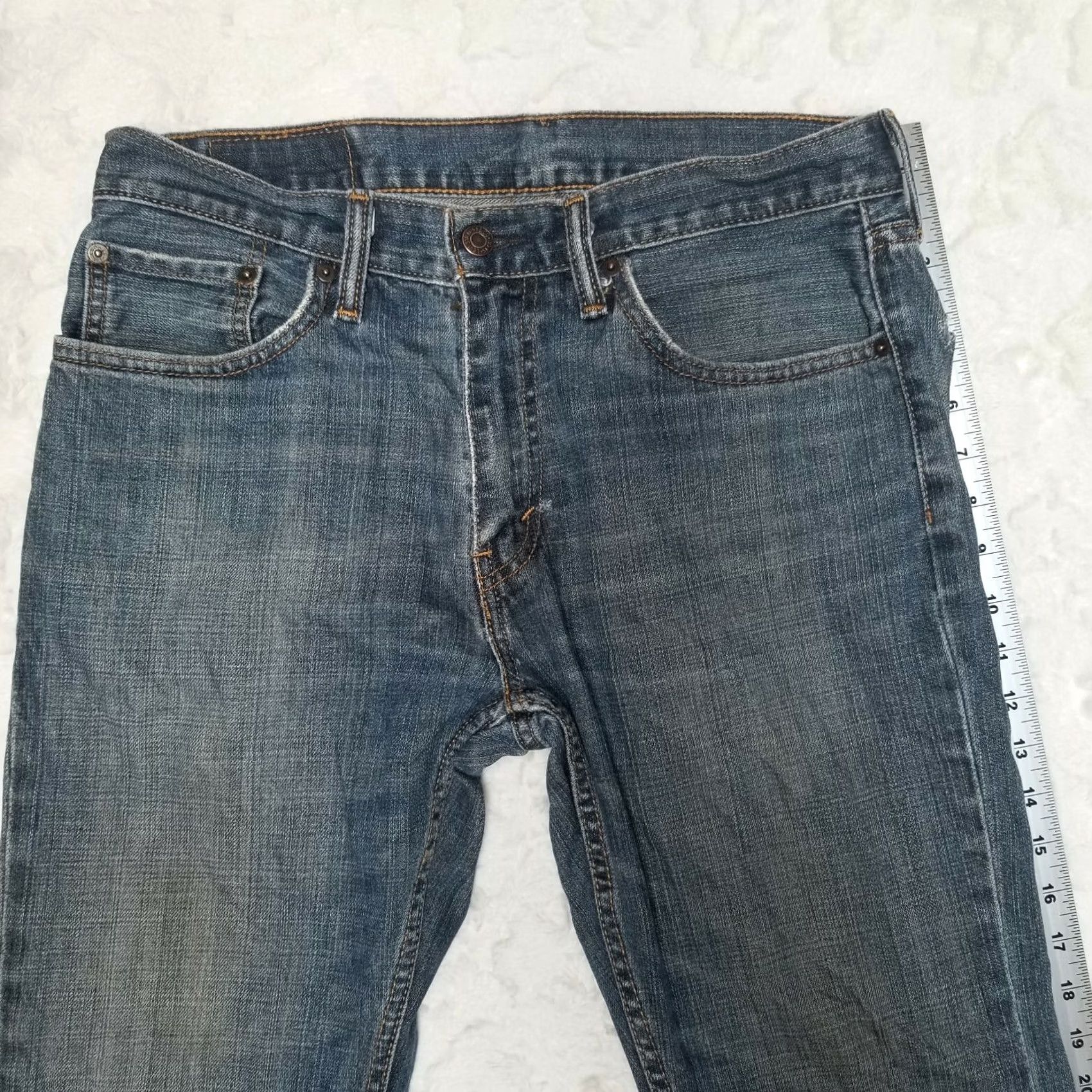 Levi's Levi's 559 Jeans Men Regular Straight Blue Distressed Destroyed 5-Pocket Denim W31 L30 Size US 31 - 3 Thumbnail