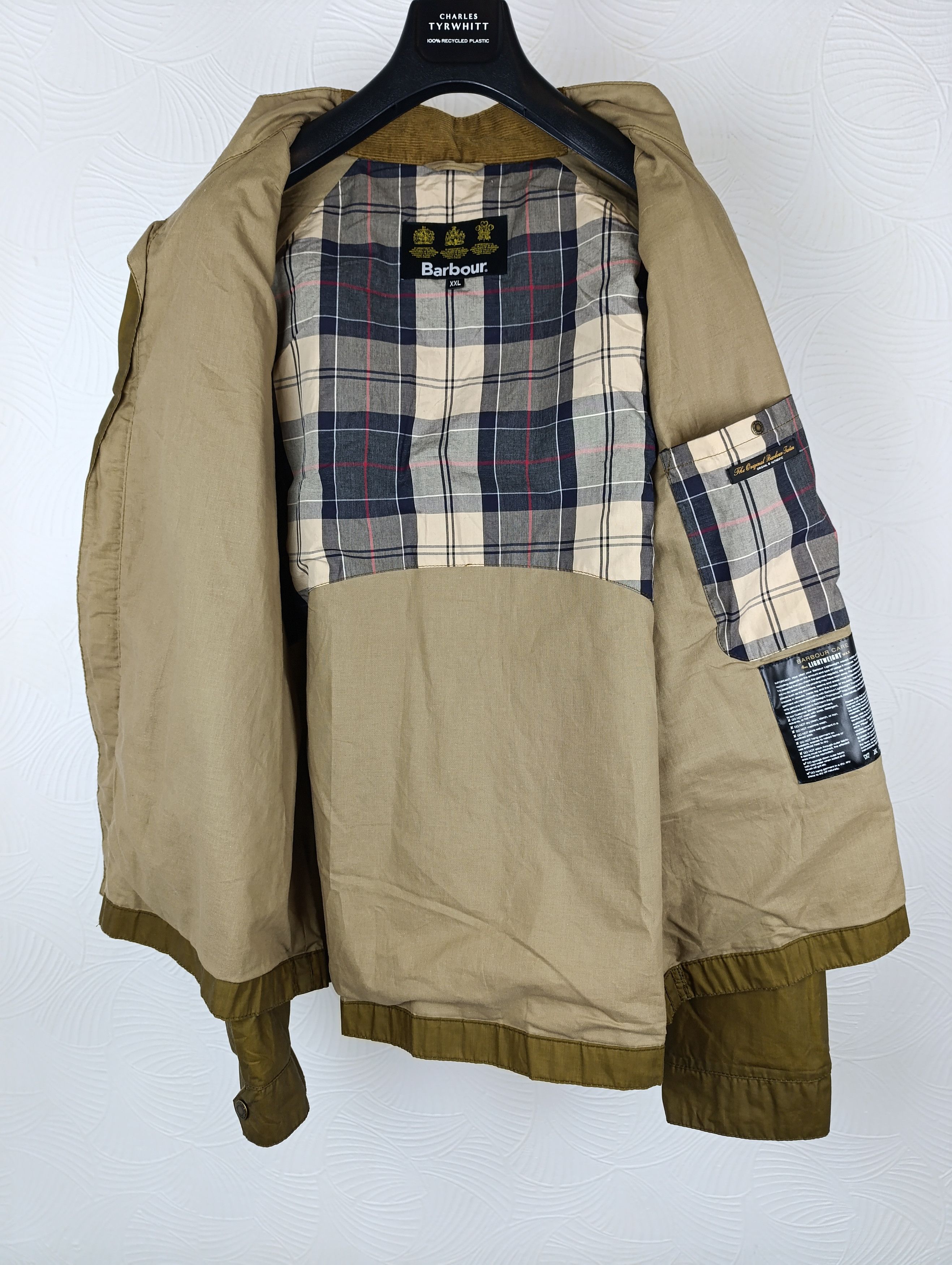 Barbour BARBOUR ENDER SAND WAX MENS JACKET XXL Size US XXL / EU 58 / 5 - 21 Thumbnail