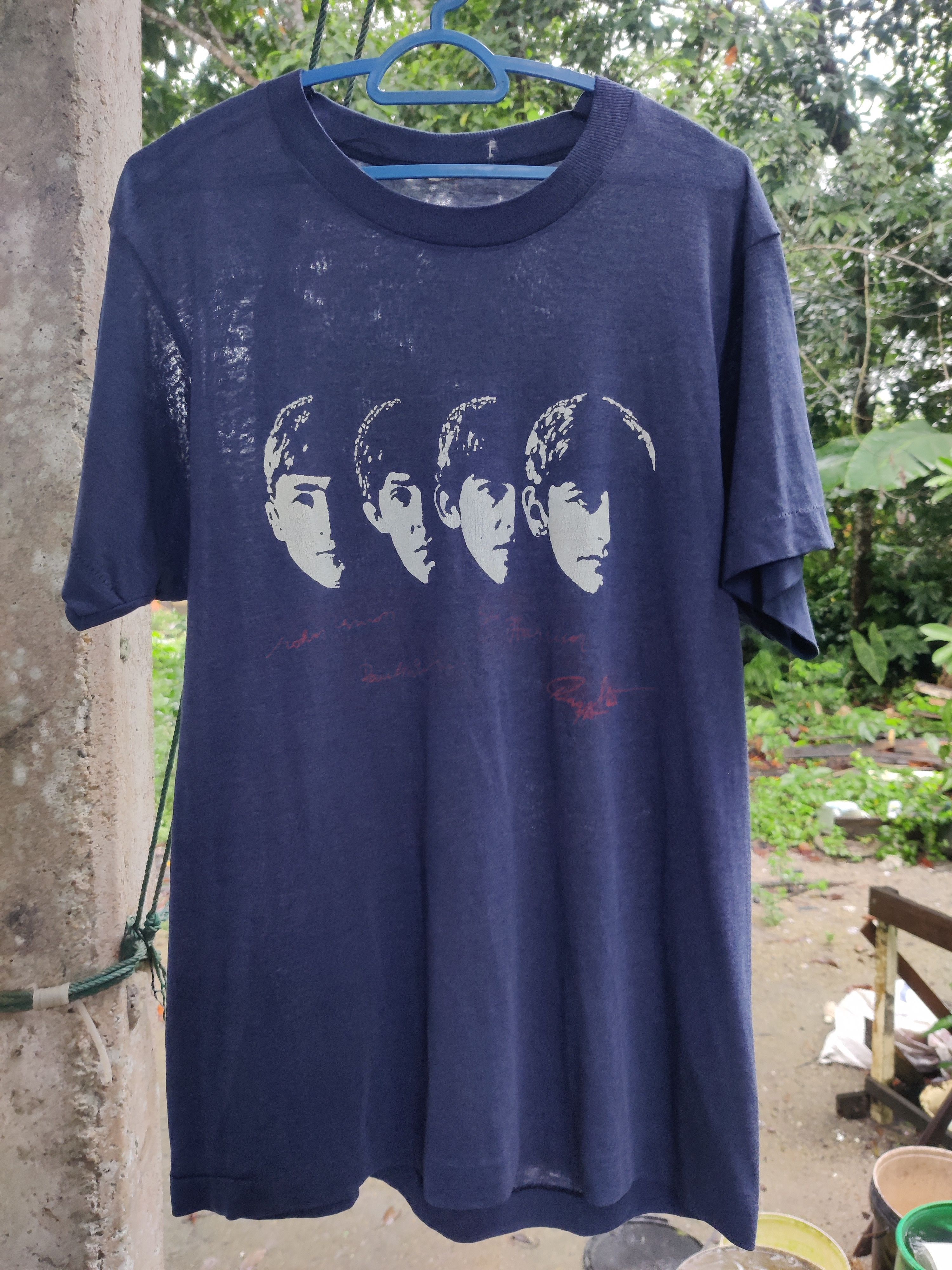 Band Tees × Vintage Vintage The Beatles Tee Size US M / EU 48-50 / 2 - 7 Thumbnail