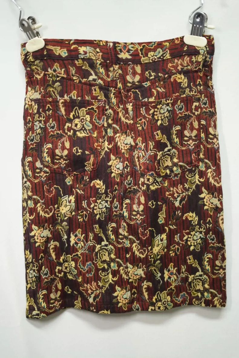 Kenzo KENZO Vintage grass and wood half length dress Size 24" / US 00 / IT 34 - 6 Thumbnail