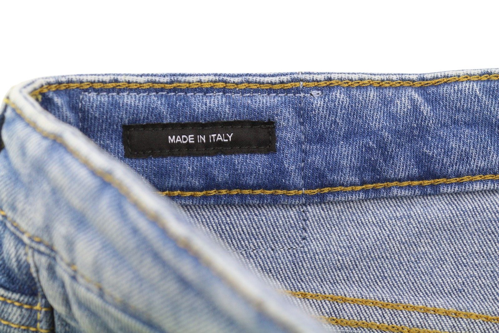 R13 BOY STRAIGHT W RIPS 29 Jasper Stretch Low Rise Faded 87166 Size 29" - 7 Thumbnail