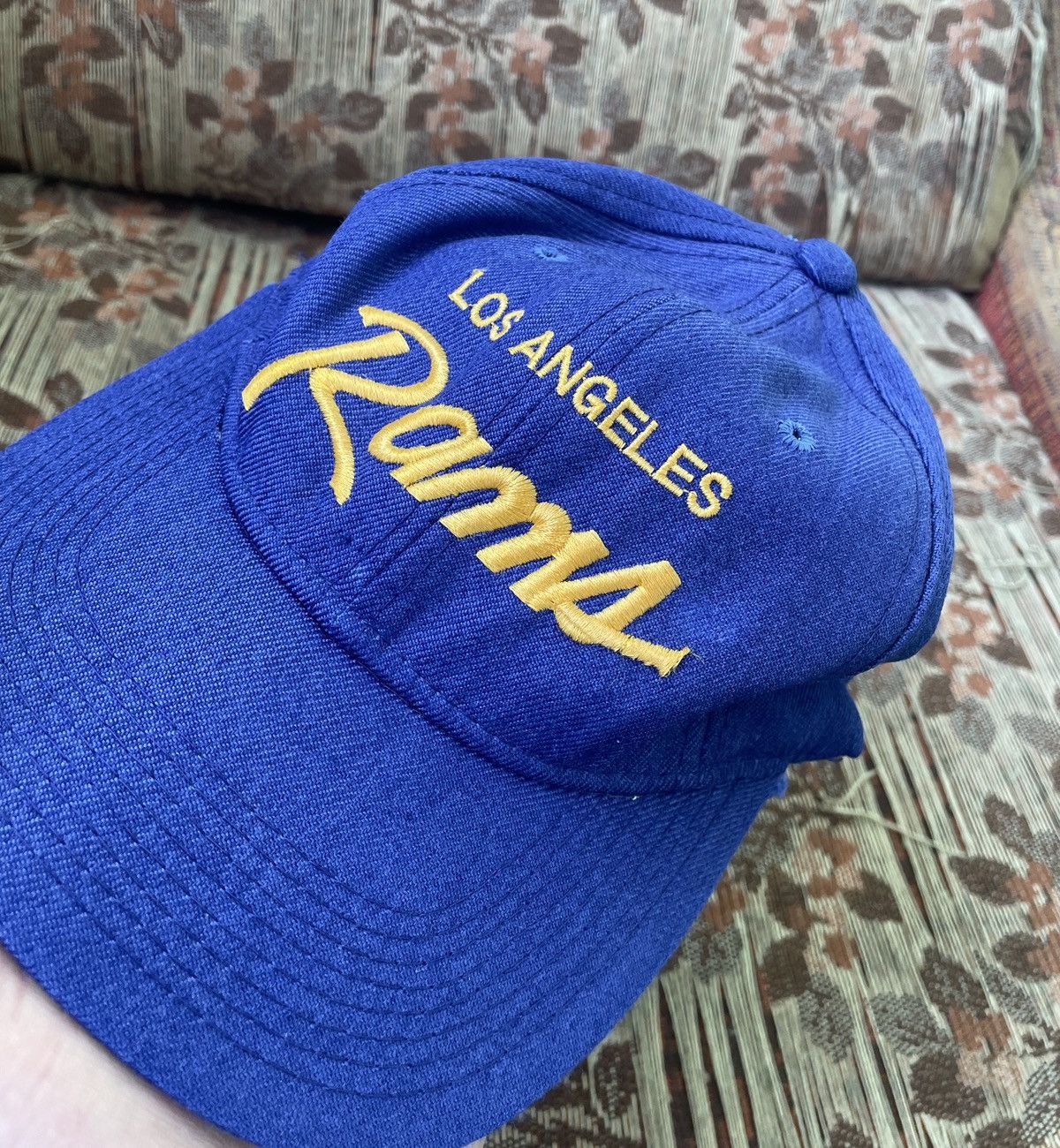 Sports Specialties Vintage 90s Los Angeles Rams Sport Specialities cap Snapback Size ONE SIZE - 4 Thumbnail