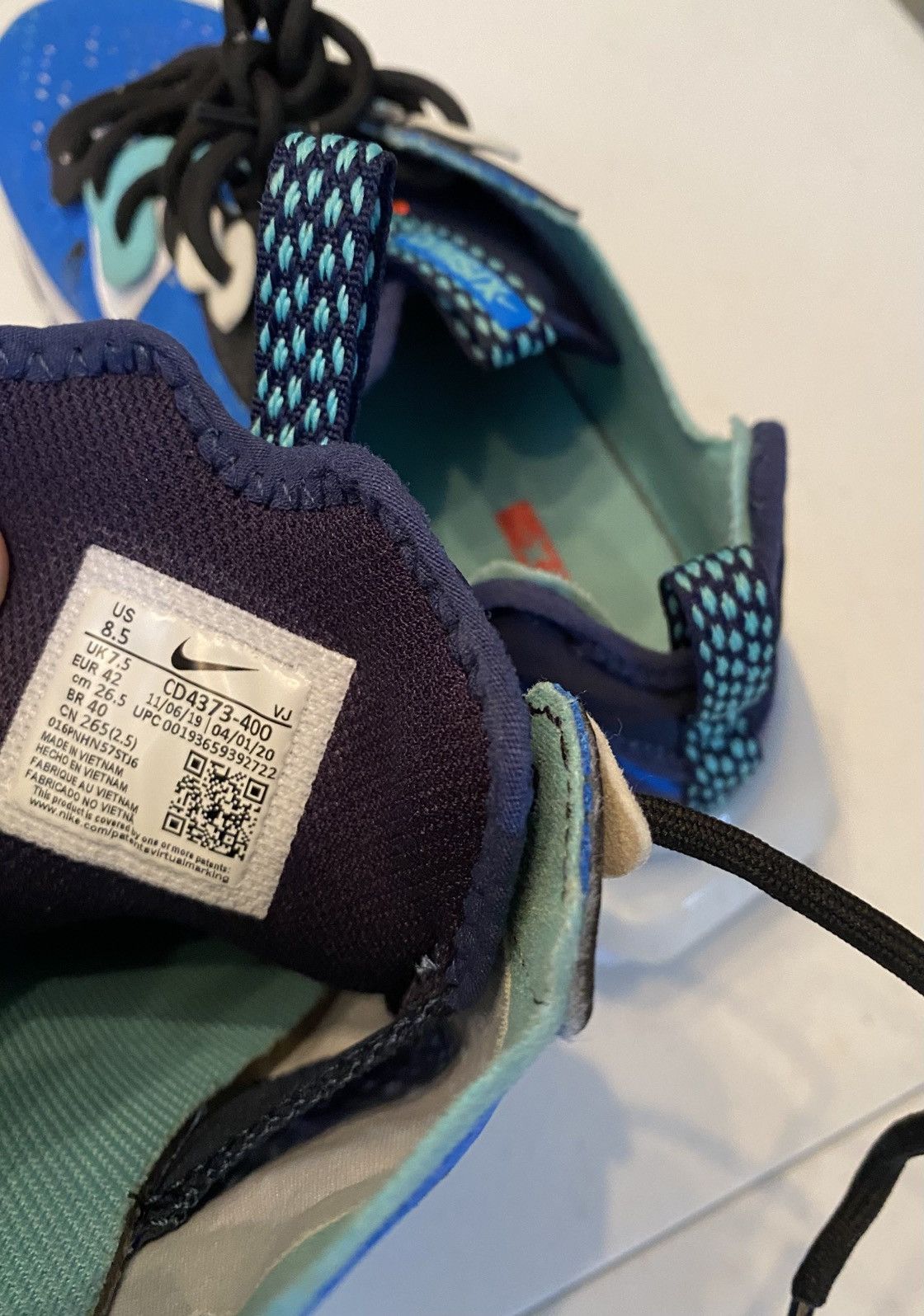 Nike Nike React Vision D/MS/X Men's Sneakers Photo Blue 8.5 LN Size US 8.5 / EU 41-42 - 19 Thumbnail