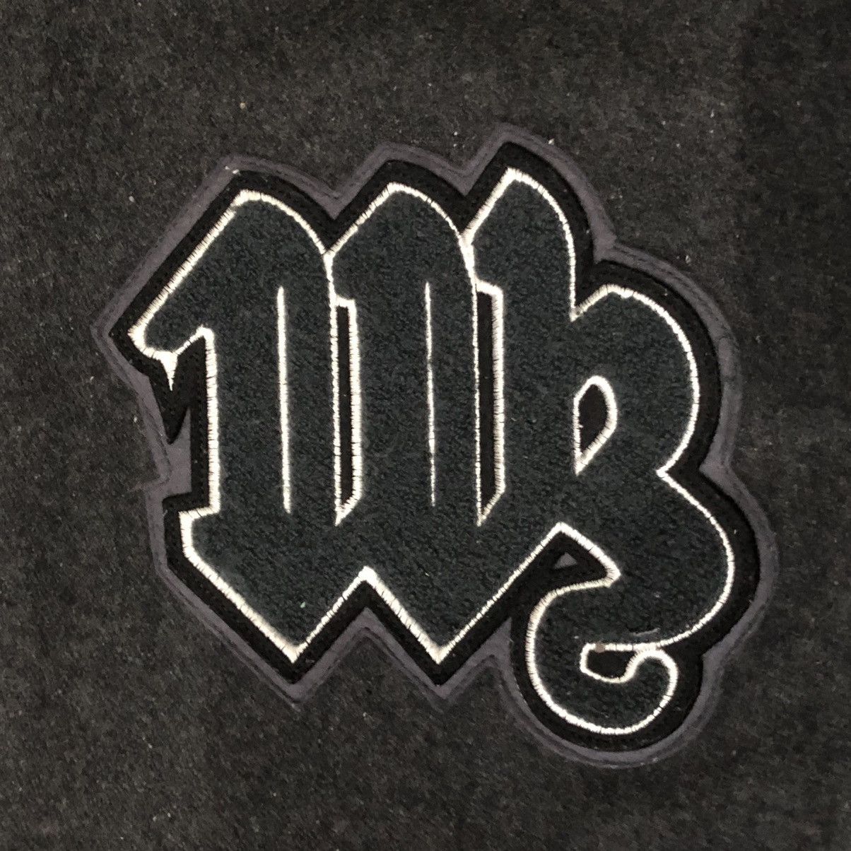 Japanese Brand Brth Breath x Number Nine emrodery cross logo varsity jacket Size US XL / EU 56 / 4 - 4 Thumbnail