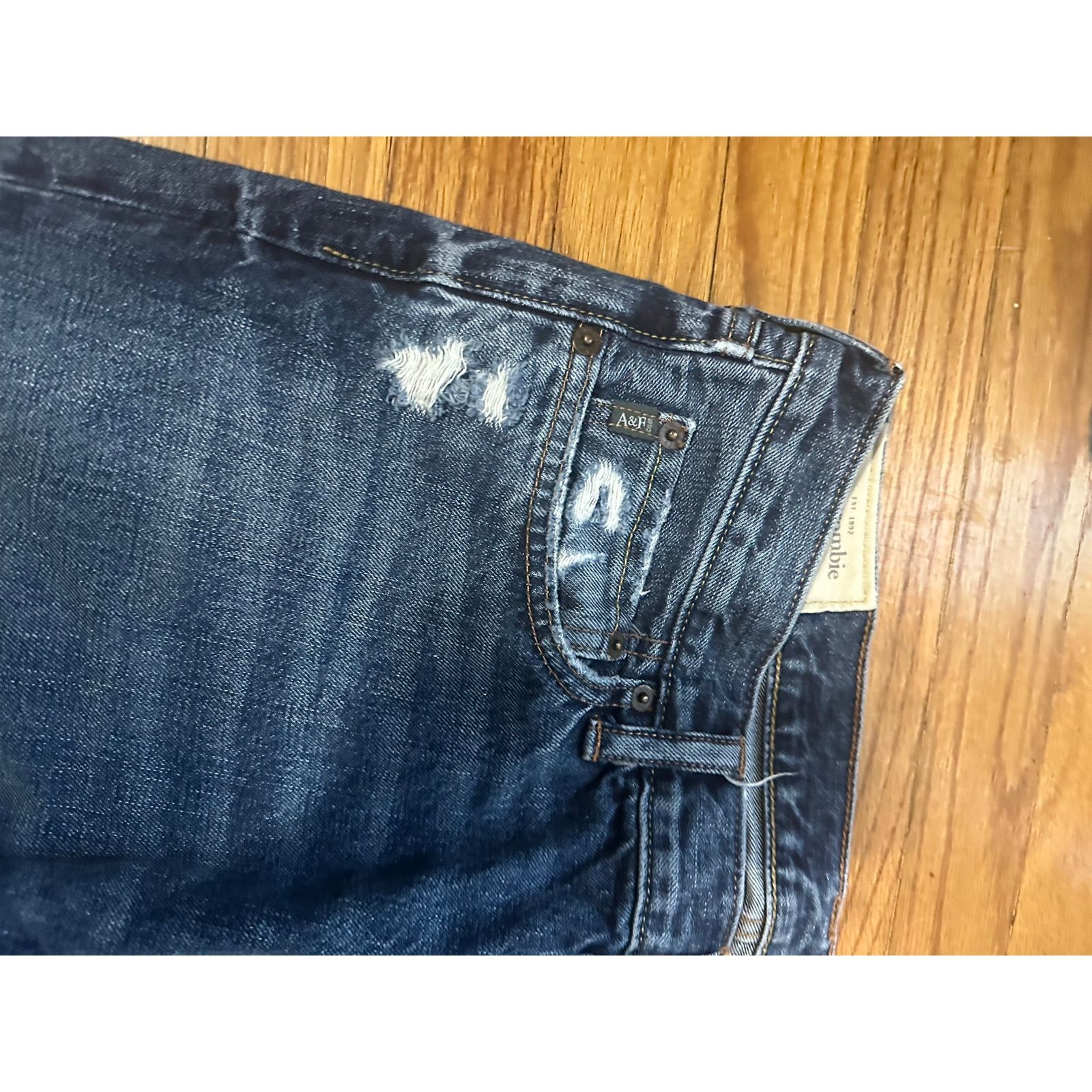 Abercrombie & Fitch Abercrombie & Fitch Boot Jeans 34x34 Size US 34 / EU 50 - 5 Thumbnail