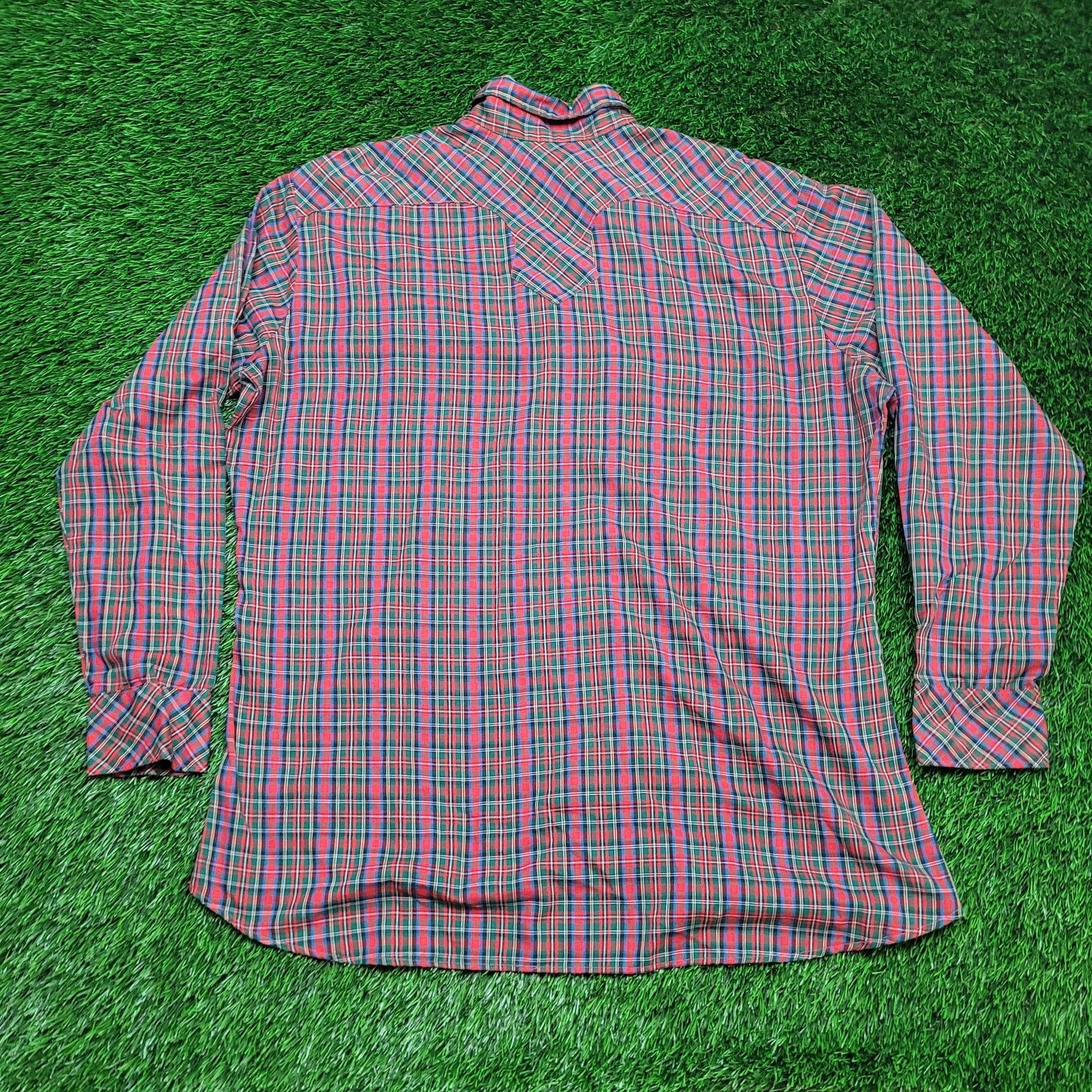 Spire VTG 80s Spire Pearl Snap Western Shirt 2XT Big & Tall USA Size US XXL / EU 58 / 5 - 3 Thumbnail