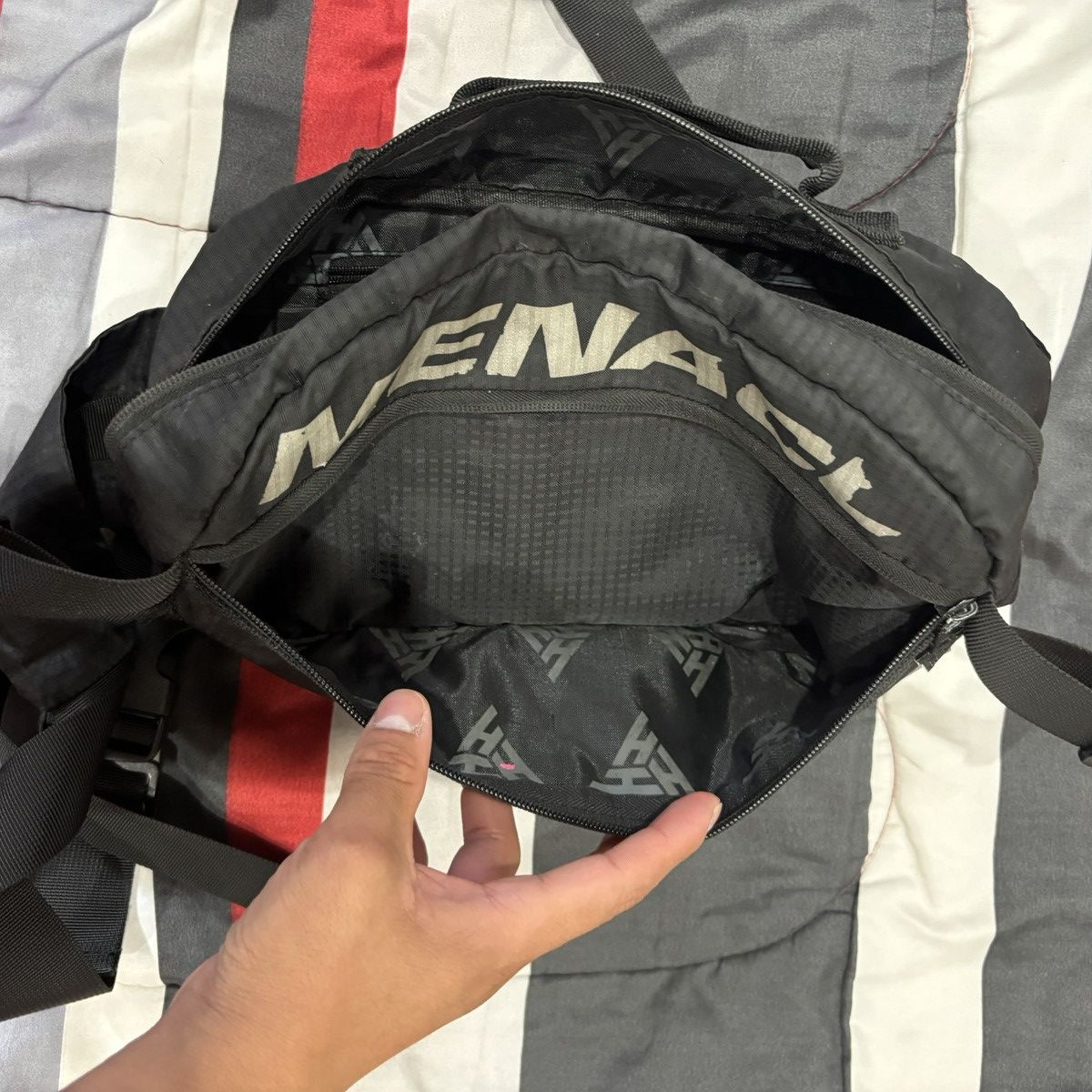 Menace Menace x Hypland Black Sling Bag Size ONE SIZE - 4 Thumbnail