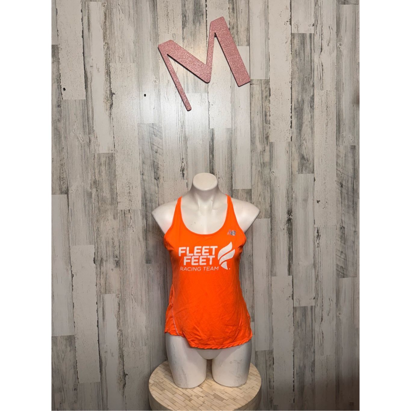 New Balance New Balance Fleet Feet Racing Team Chicago Neon Orange Runni Size M / US 6-8 / IT 42-44 - 1 Thumbnail