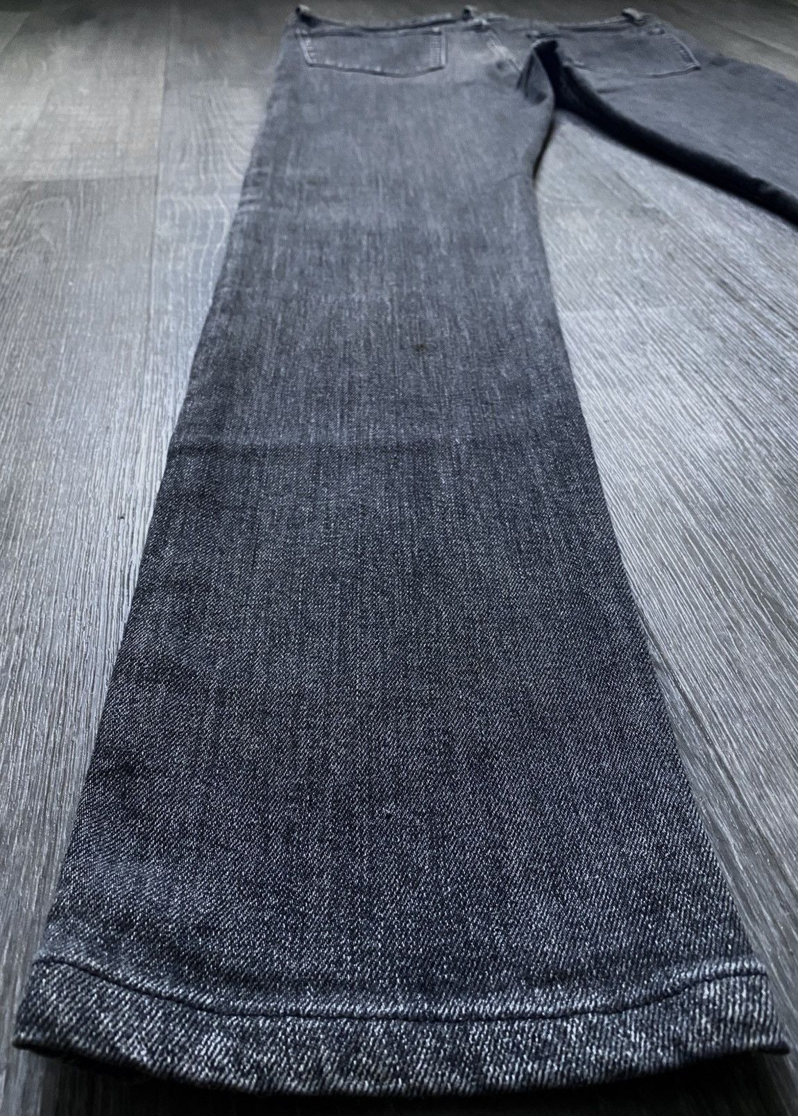 A.P.C. Unisex A.P.C. Petit New Standard Graphite Gray Jeans Denim Size 30" / US 8 / IT 44 - 23 Thumbnail