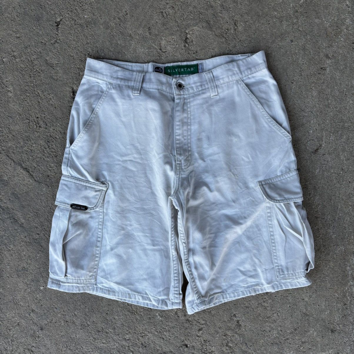 Levi's Vintage Clothing Vintage Silver Tab Cargo Shorts Size US 32 / EU 48 - 1 Thumbnail