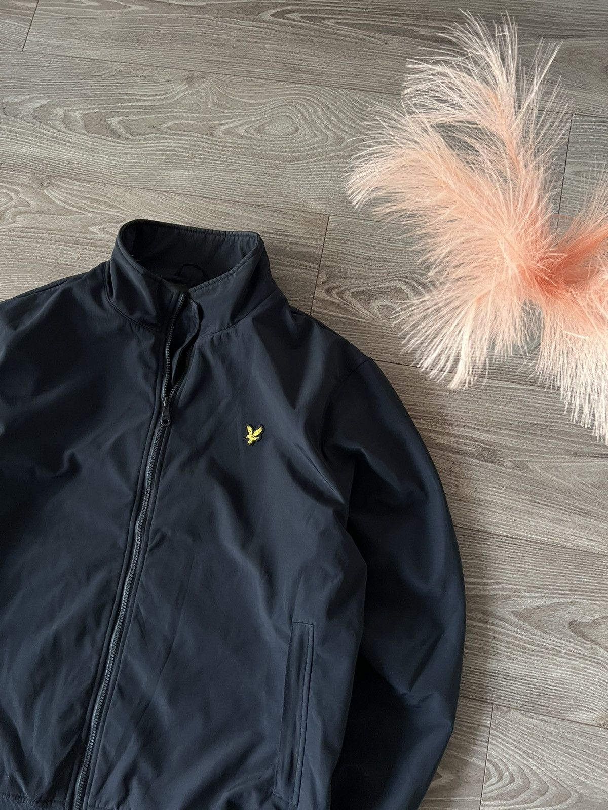 Designer × Lyle & Scott ‼️Archival Lyle & Scott Heavy Waterproof Material Zip Jacket‼️ Size US XXL / EU 58 / 5 - 4 Thumbnail