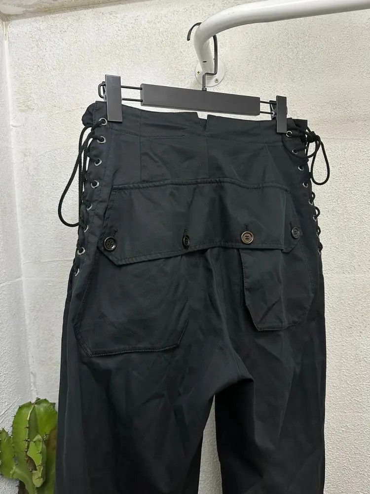 Yohji Yamamoto Yohji Yamamoto lace up design cargo pants-2505 Size US 32 / EU 48 - 6 Thumbnail