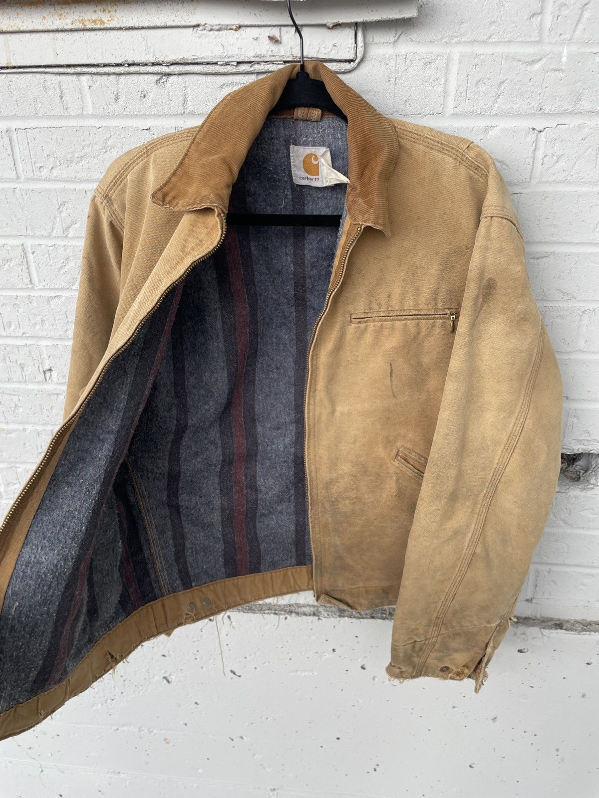 Carhartt Faded and Distressed Carhartt Detroit Size US L / EU 52-54 / 3 - 5 Thumbnail