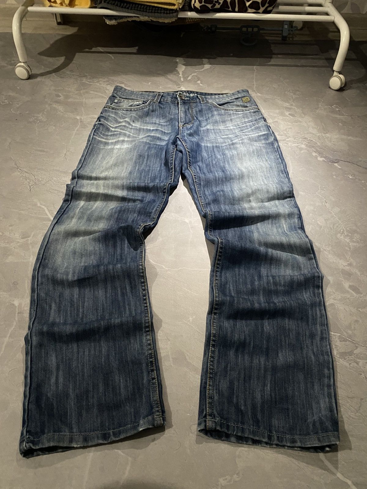 Vintage Vintage Washed Archive Avan / Kapital Style / 90s Size US 33 - 1 Thumbnail